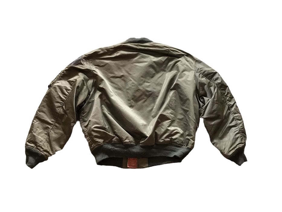 Vintage AVIREX USA MILITARY Army Trench Coat Jacket World War Bomber Flight main image 0