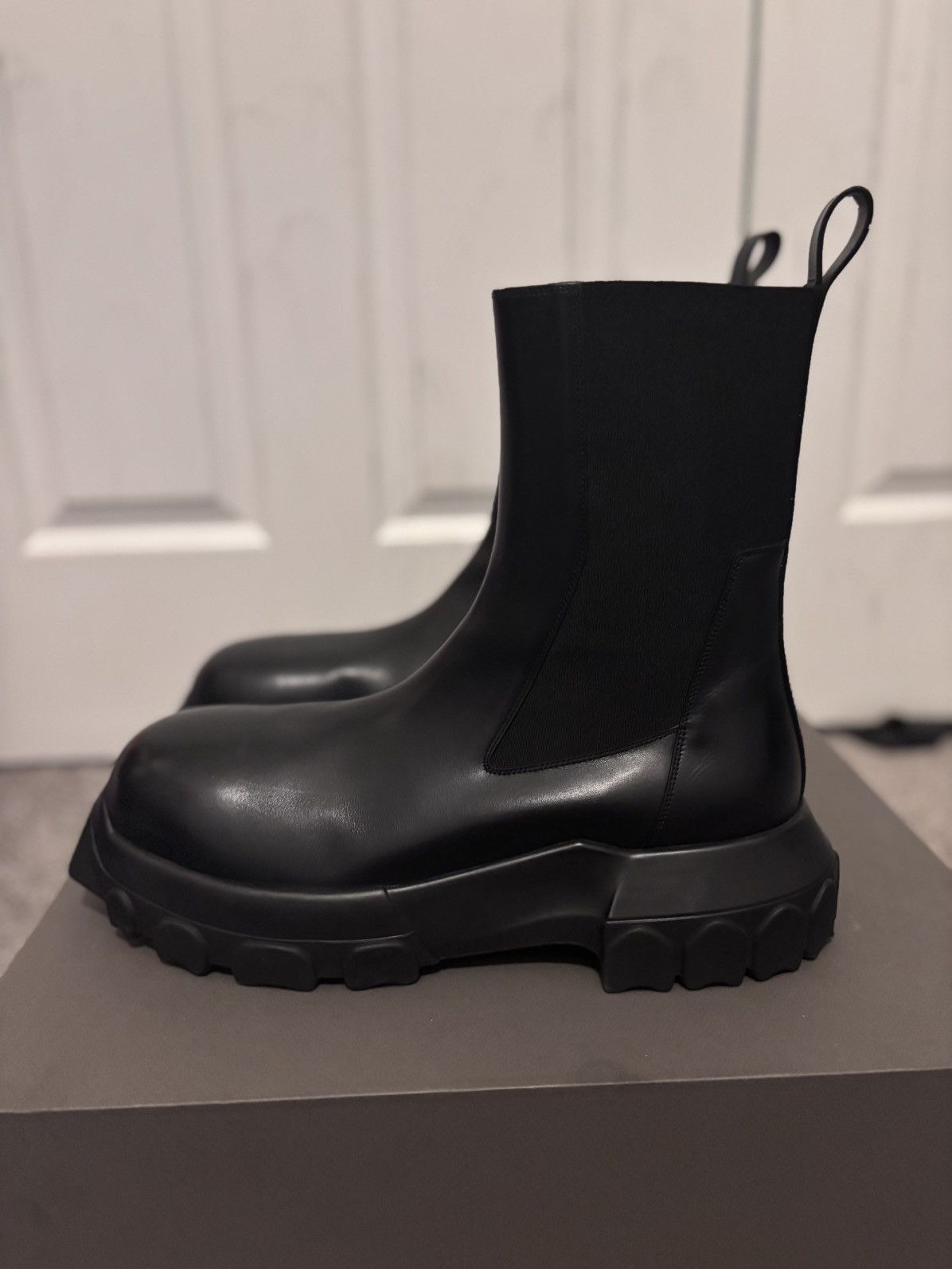 Rick Owens Drkshdw Rick Owen's Bozo Beatles Boots - size 11.5 US size 45 EU Size US 11 / EU 44 - 2 Thumbnail