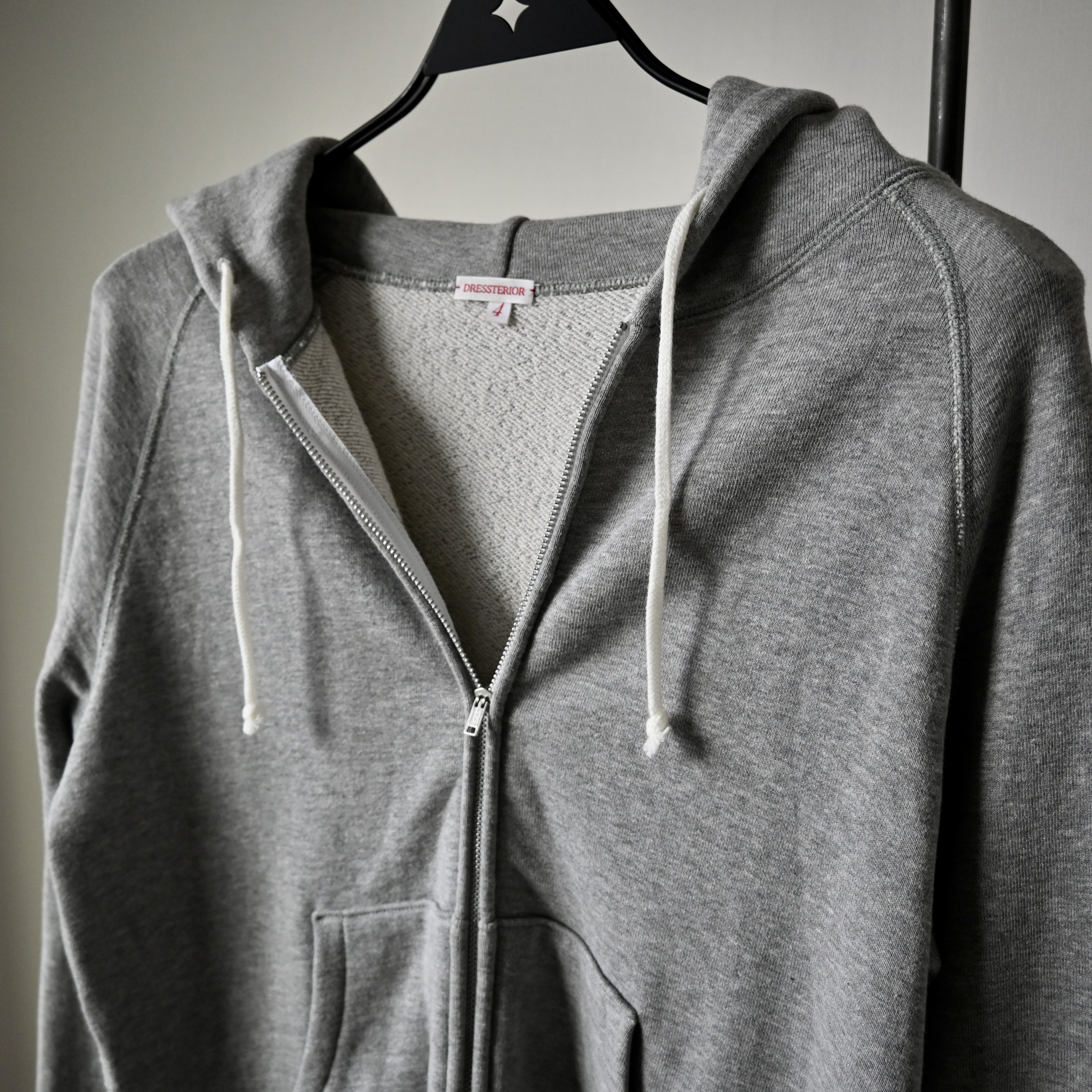 DRESSTERIOR DRESSTERIOR loopwheeled cotton zip-up hoodie made in Japan Size M / US 6-8 / IT 42-44 - 7 Thumbnail