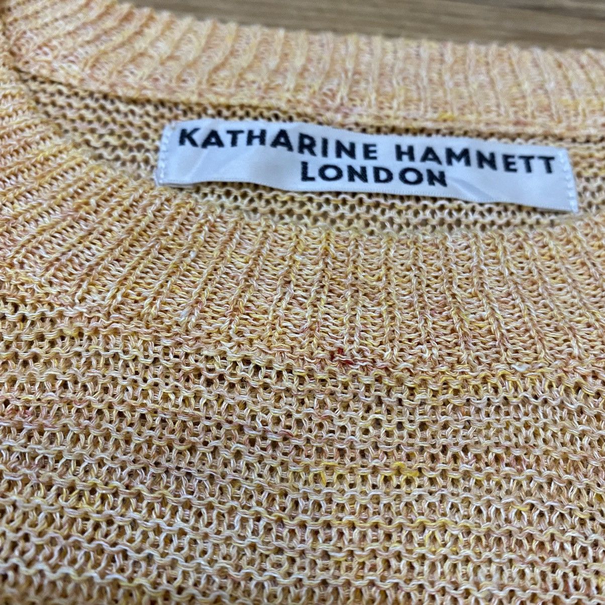 Katharine Hamnett London 2000s Khatharine hammnett - Knit Lusi Tee Size S / US 4 / IT 40 - 9 Thumbnail