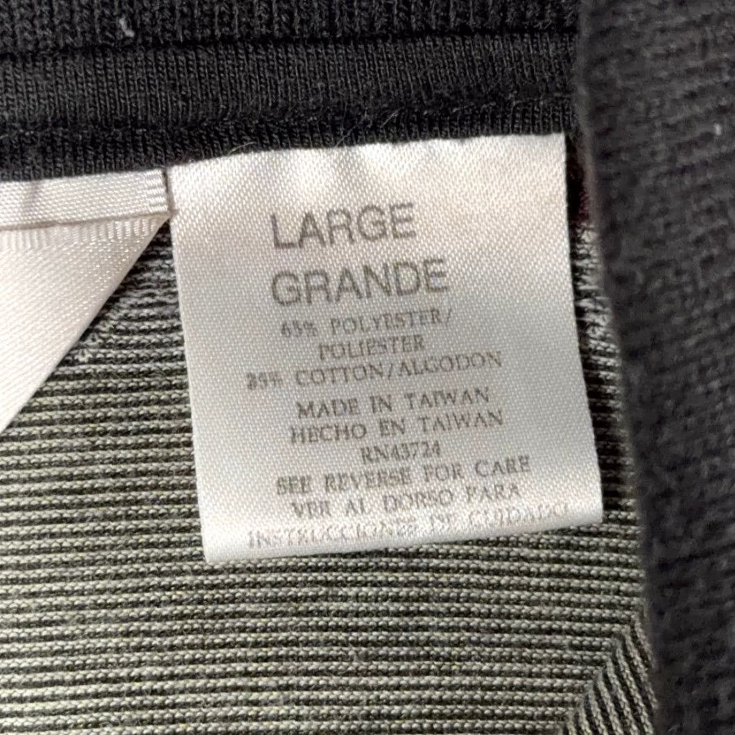 Vintage VINTAGE Classics by Palmland Polo Shirt Adult MEDIUM Gray Striped 90s Golf Shirt Mens Size US M / EU 48-50 / 2 - 6 Thumbnail