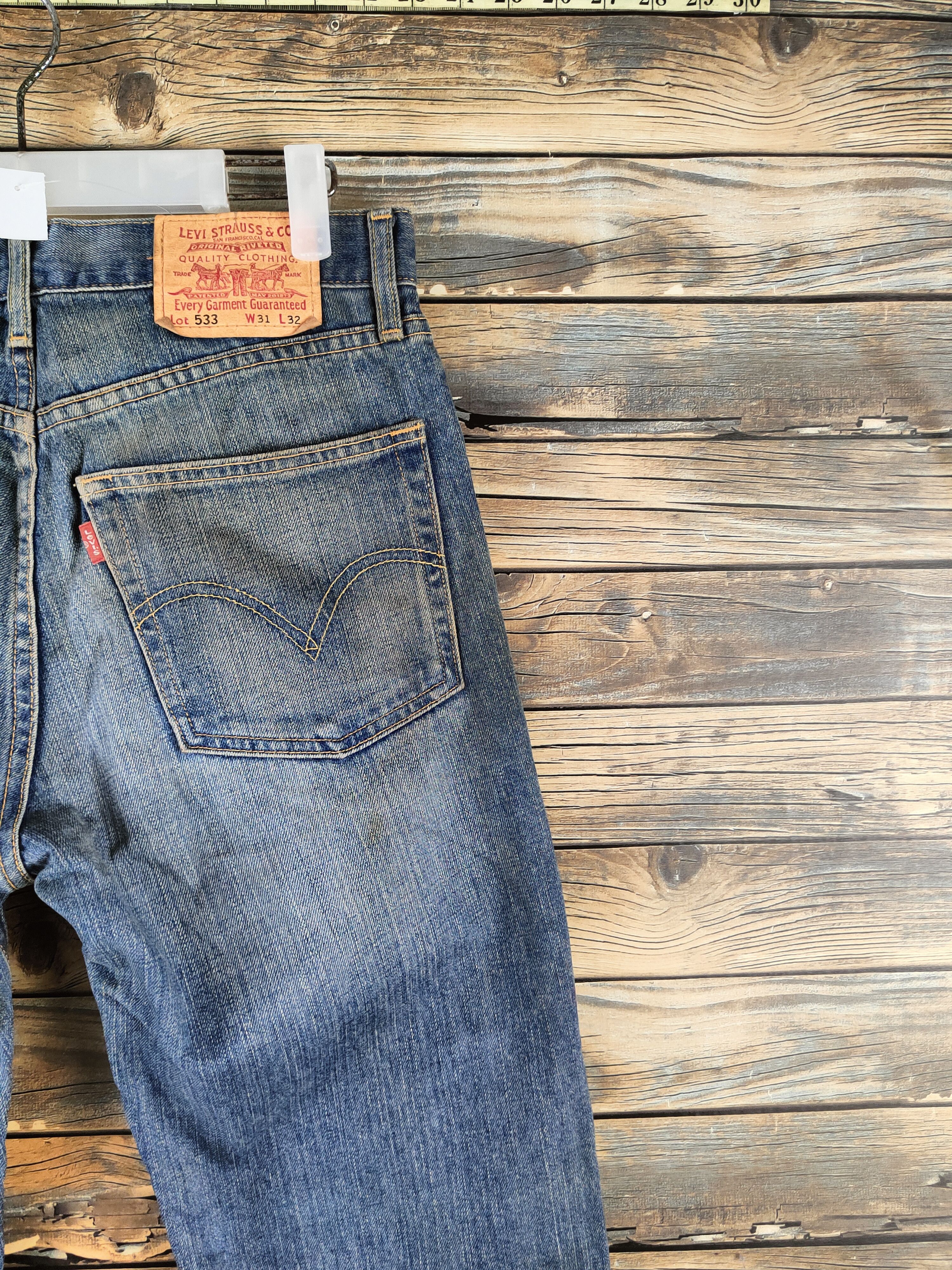 Levi's Levi's Blue Distressed Ripped Jeans #S2817 Size US 30 / EU 46 - 11 Thumbnail