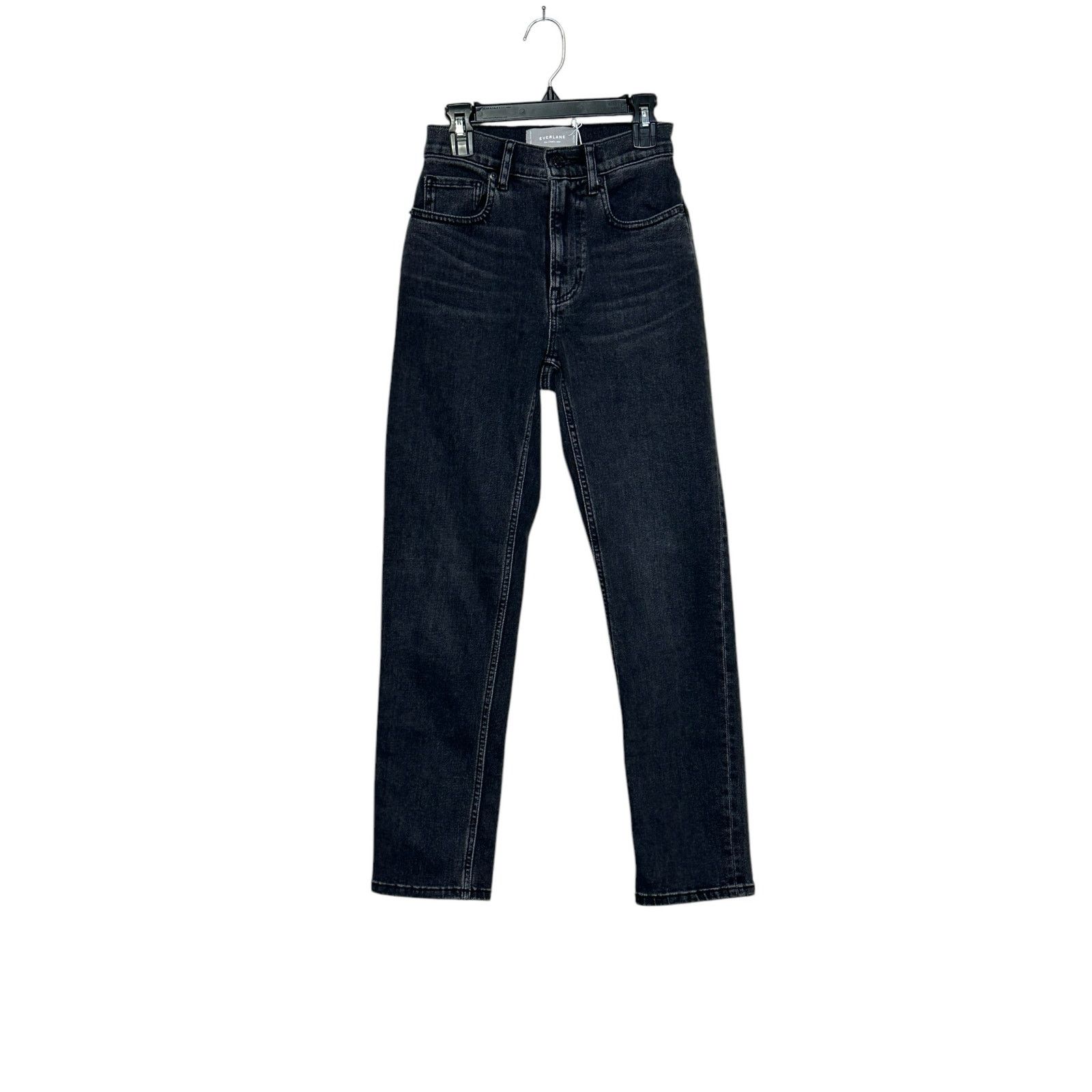 Everlane Everlane The Cheeky black straight leg jeans size 23 - 00 Size 24" / US 00 / IT 34 - 10 Thumbnail