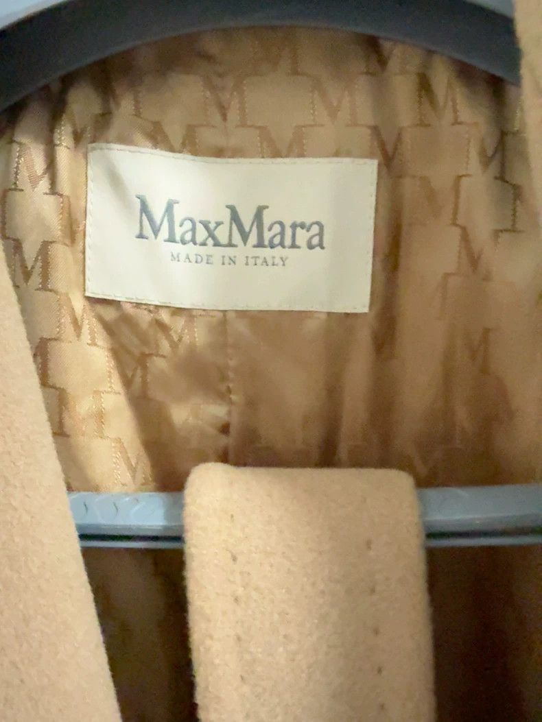 Max Mara Max Mara 101801 Camel Coat Size S / US 4 / IT 40 - 2 Thumbnail