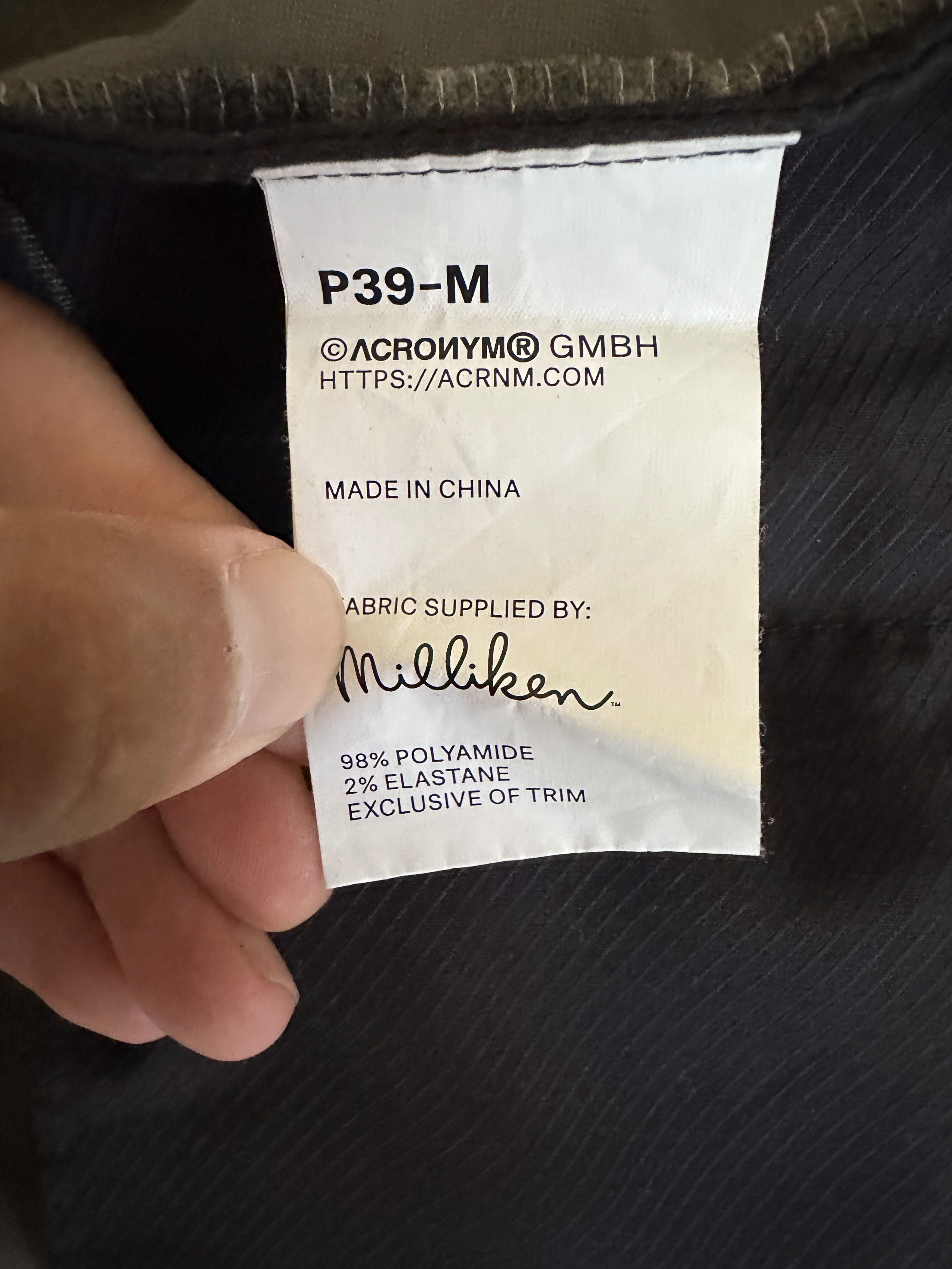 Acronym P39-M Size US 36 / EU 52 - 4 Thumbnail