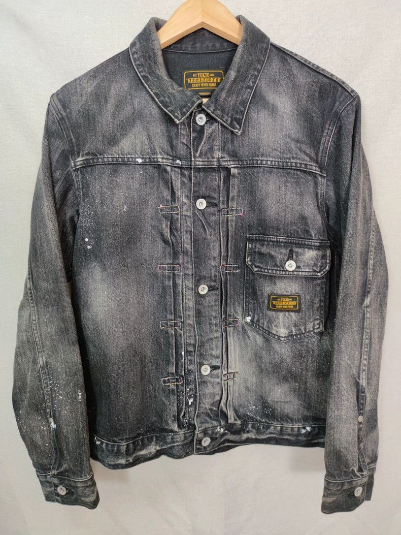 Neighborhood Neighborhood 20ss Ink Denim Jacket Size US M / EU 48-50 / 2 - 1 Thumbnail