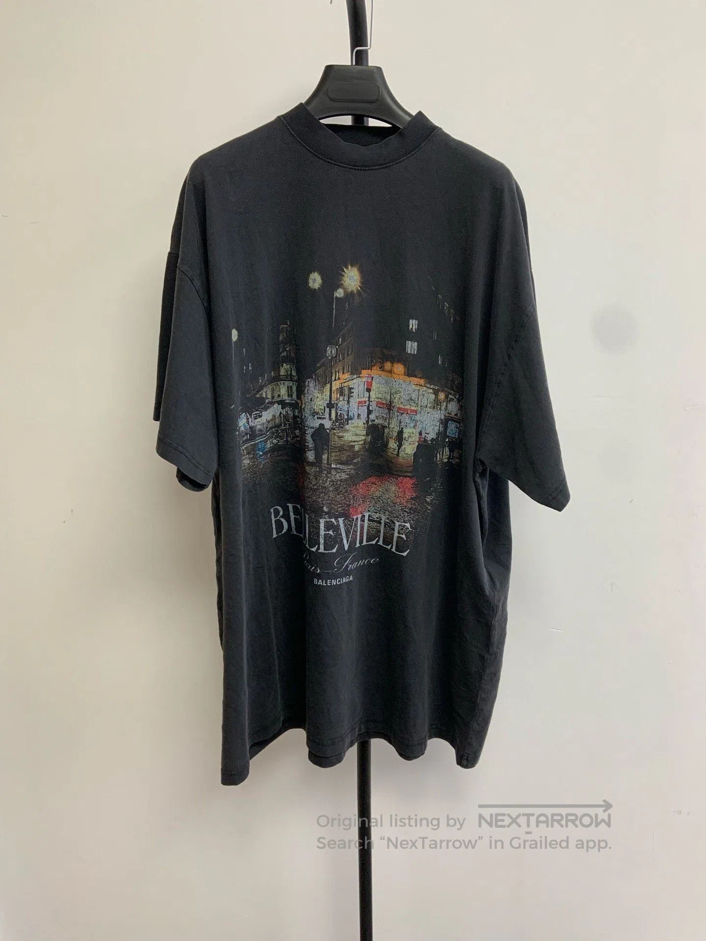 Balenciaga Balenciaga Letter Print Oversized Unisex T-shirt. Size US M / EU 48-50 / 2 - 1 Thumbnail
