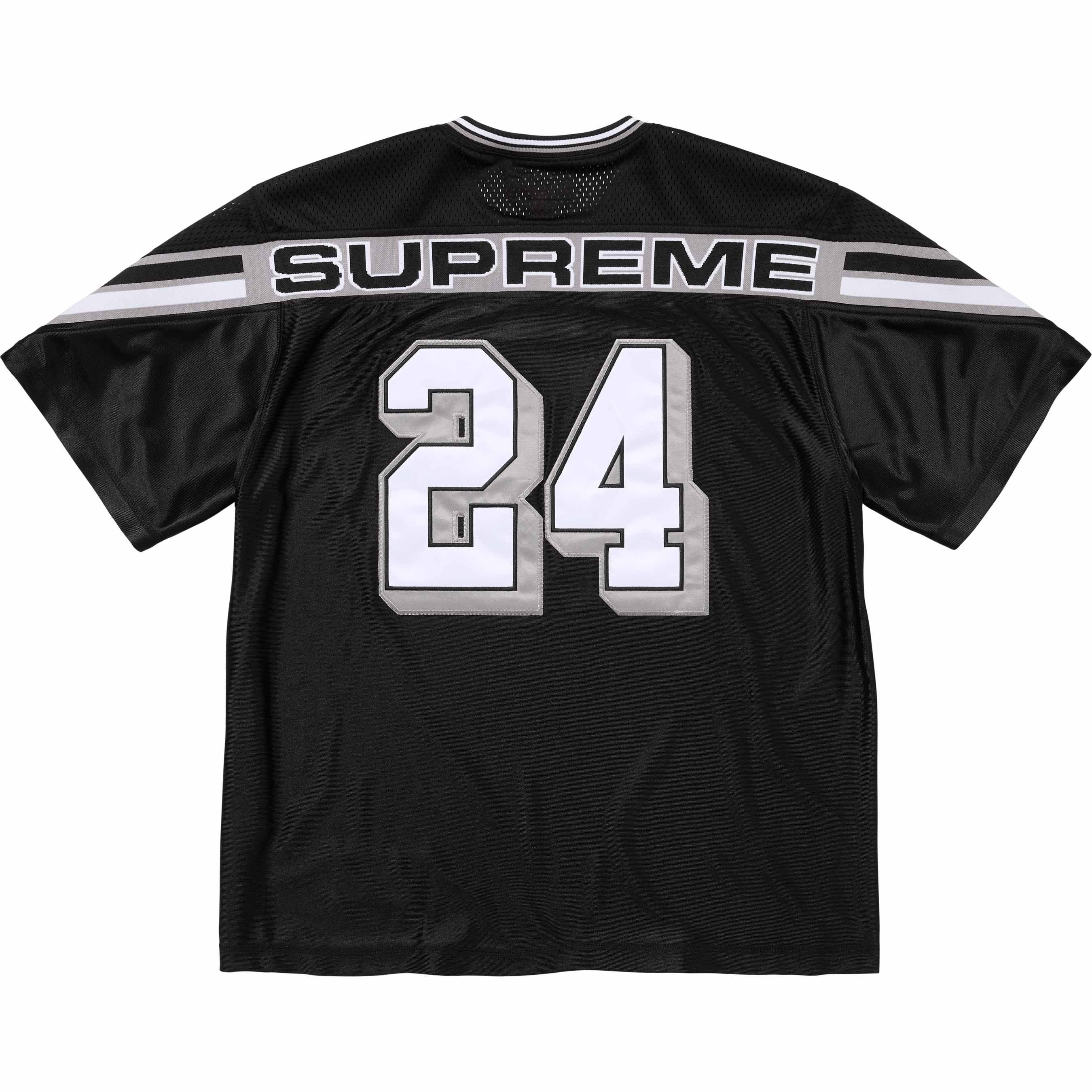 Supreme Jacquard Soccer Jersey BLACKM