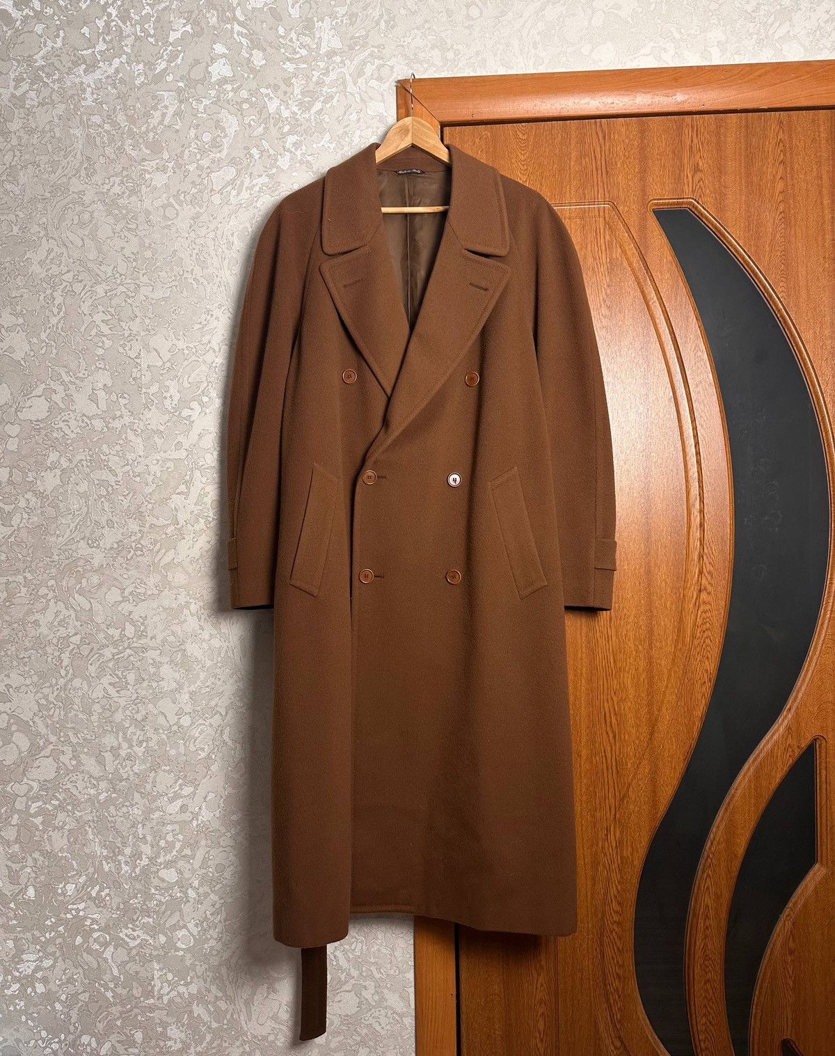 Lanvin Lanvin Paris Wool Cashmere Blend Double Breasted Trench Coat Size XL / US 12-14 / IT 48-50 - 2 Thumbnail