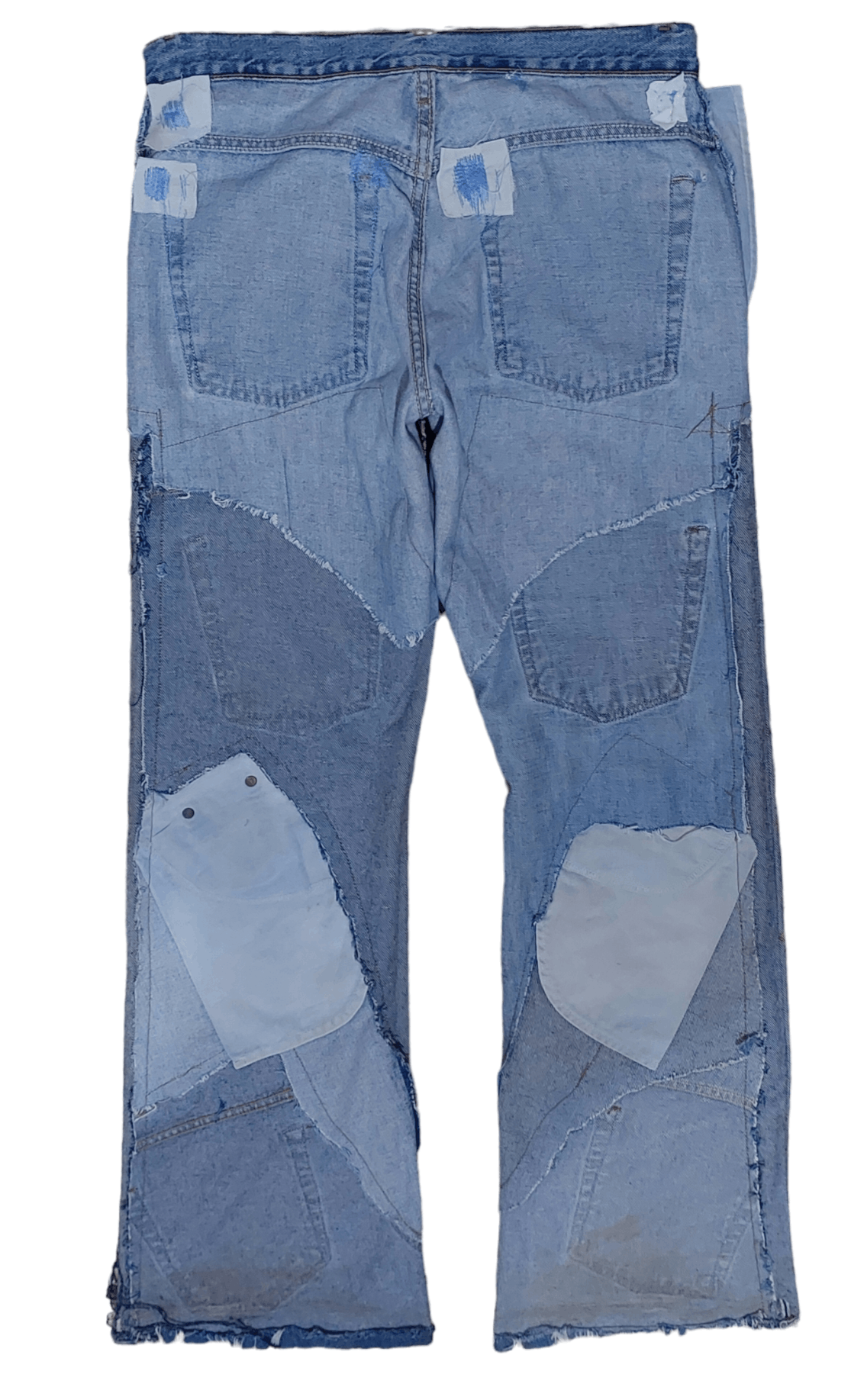 Levi's Vintage Clothing Levis custom Multi pocket Patchworks Jeans Size 31 Size US 31 - 4 Thumbnail