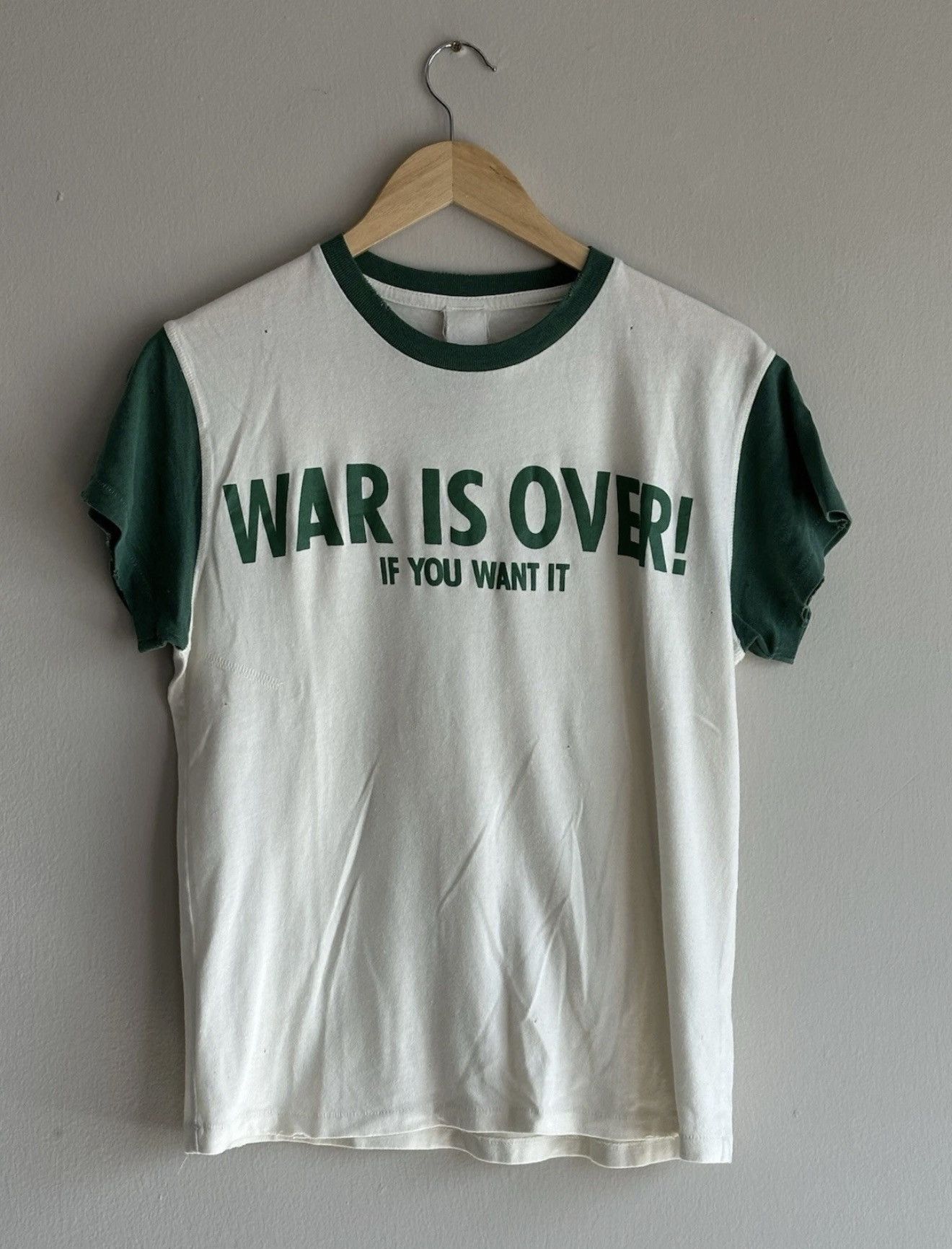 MadeWorn NWT MADEWORN - JOHN LENNON “WAR IS OVER!” Size US S / EU 44-46 / 1 - 1 Thumbnail