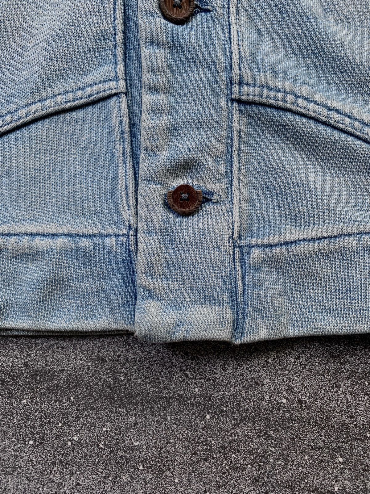 Kapital Kountry FREE TAX! Distressed Elbow Patch Denim Jacket Size US M / EU 48-50 / 2 - 7 Thumbnail