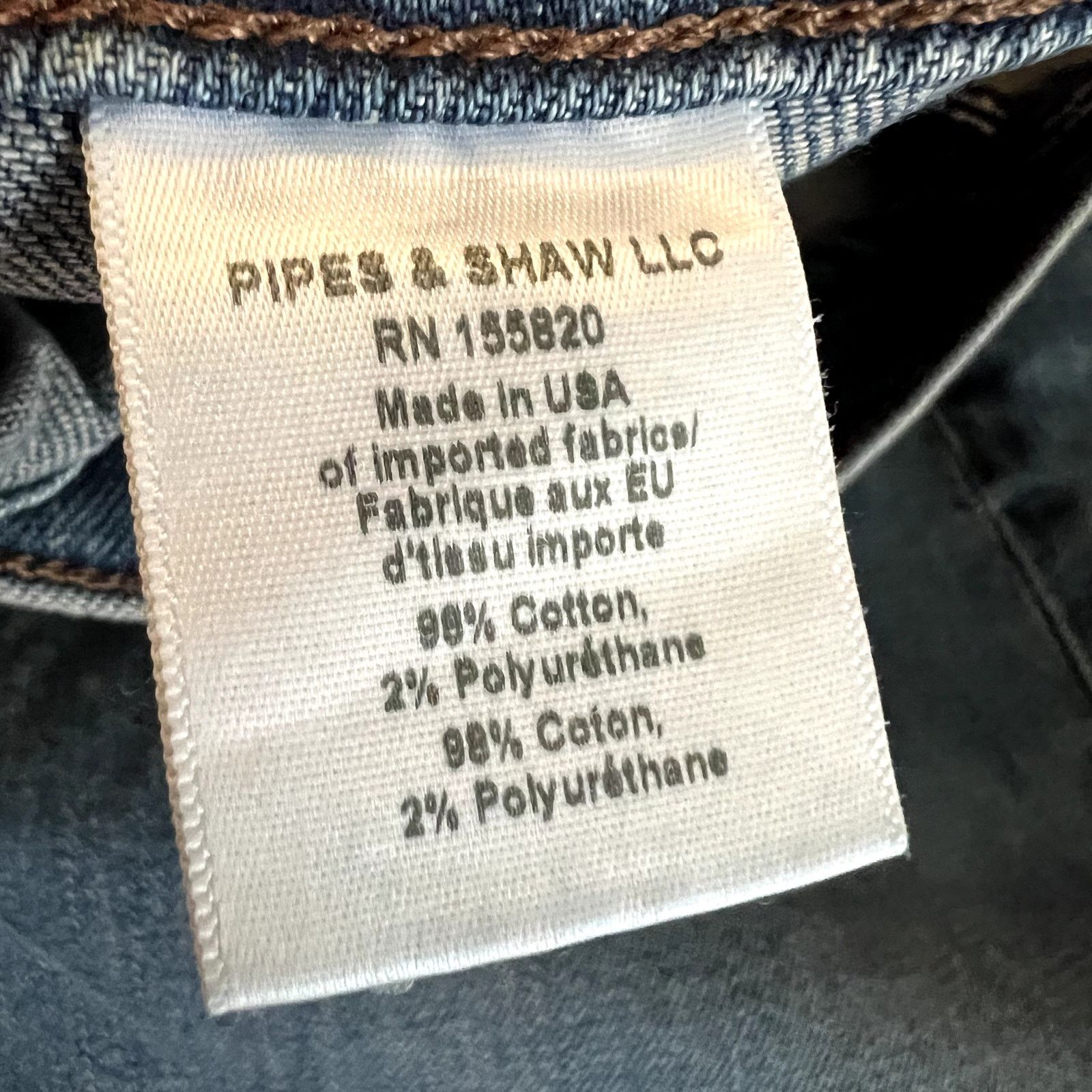 Veronica Beard Veronica Beard crosbie wide leg with western pocket jeans Size 31" - 9 Thumbnail