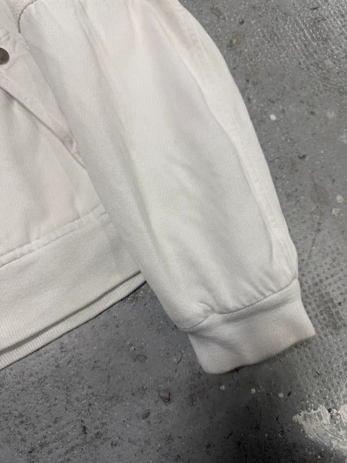 Dolce & Gabbana × Vintage FW2003 Dolce & Gabbana Combat White Bomber Jacket Size US M / EU 48-50 / 2 - 5 Thumbnail