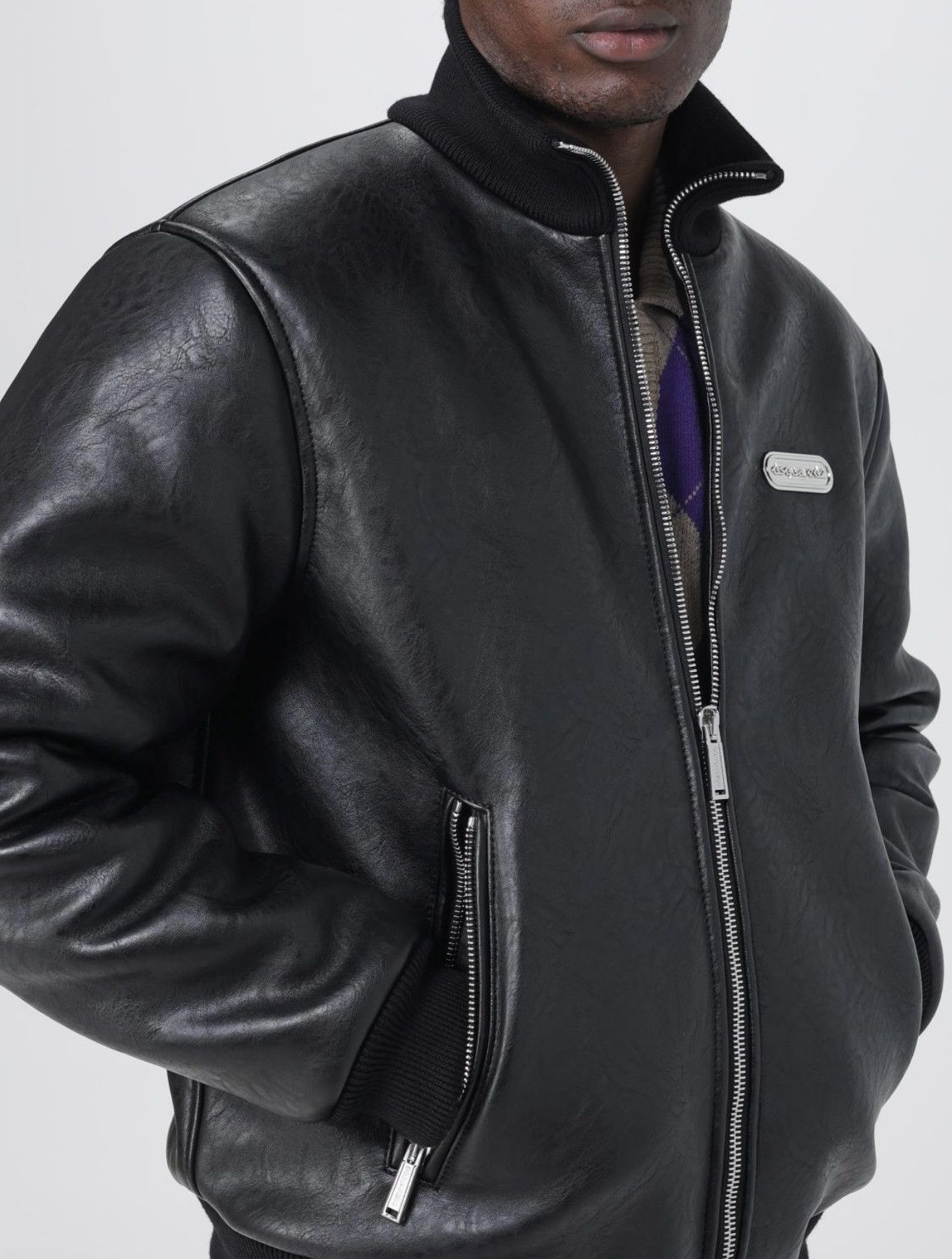 Dsquared2 Dsquared2 Leather Jacket Black Size 48 M Size US M / EU 48-50 / 2 - 4 Thumbnail