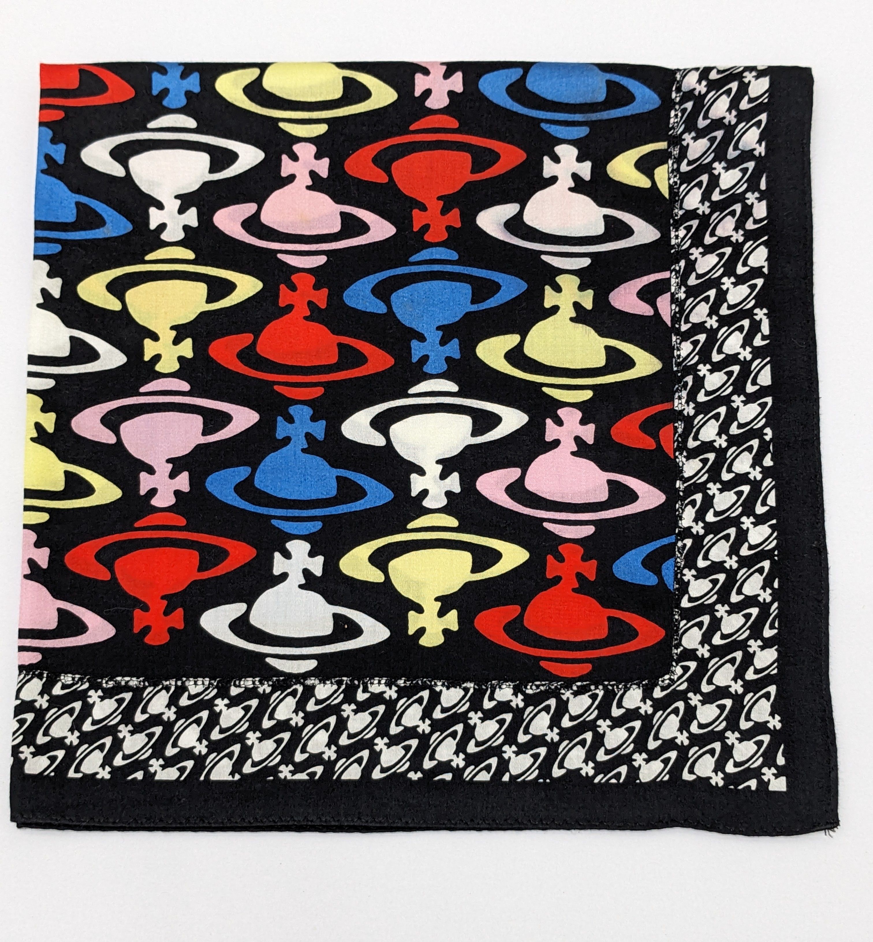 Vivienne Westwood Vintage Vivienne Westwood Planet Orb Motif Bandana Size ONE SIZE - 1 Thumbnail