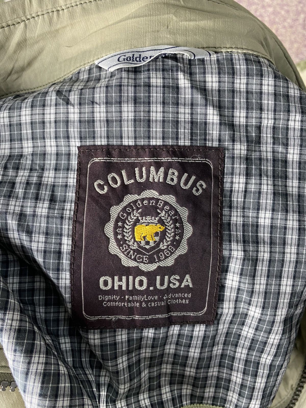 Golden Bear × Japanese Brand Golden Bear Columbus Ohio Usa zipper Jacket Size US M / EU 48-50 / 2 - 7 Thumbnail