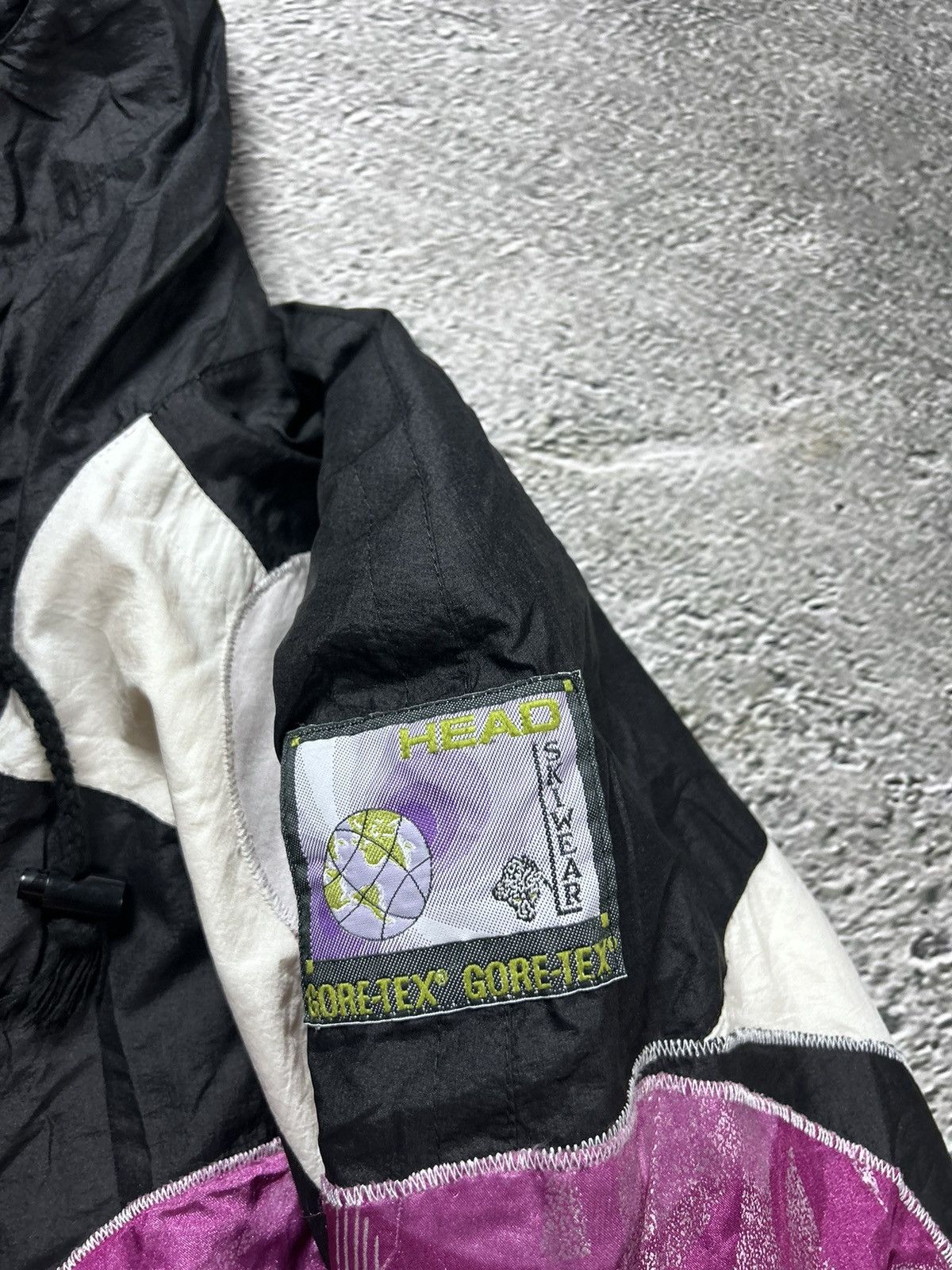 Vintage Vintage Head OutDoor Ski Jacket Goretex abstract Size US XL / EU 56 / 4 - 2 Thumbnail