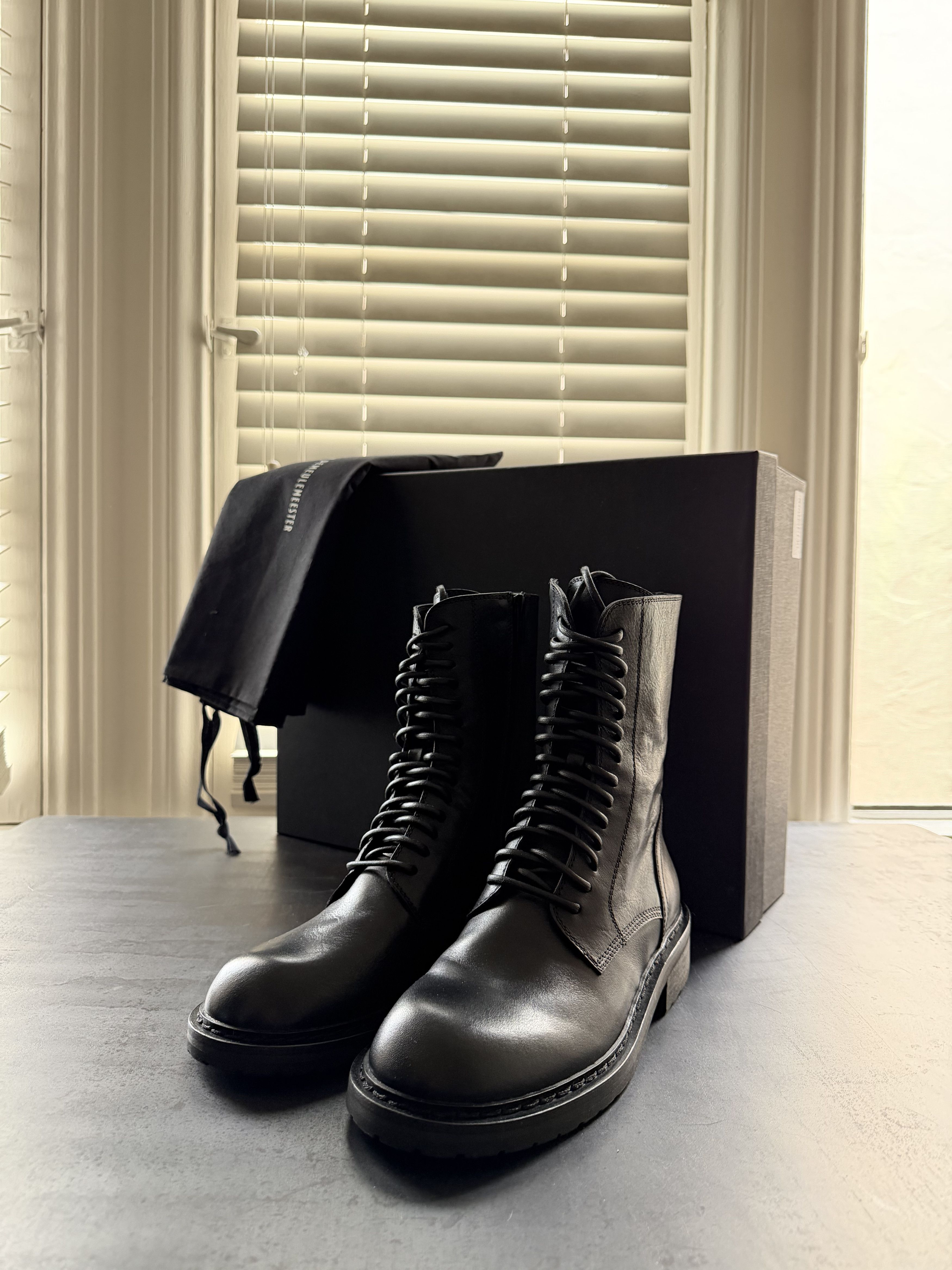 Ann Demeulemeester BRAND NEW DANNY ANKLE BOOTS Size US 6 / EU 39 - 3 Thumbnail