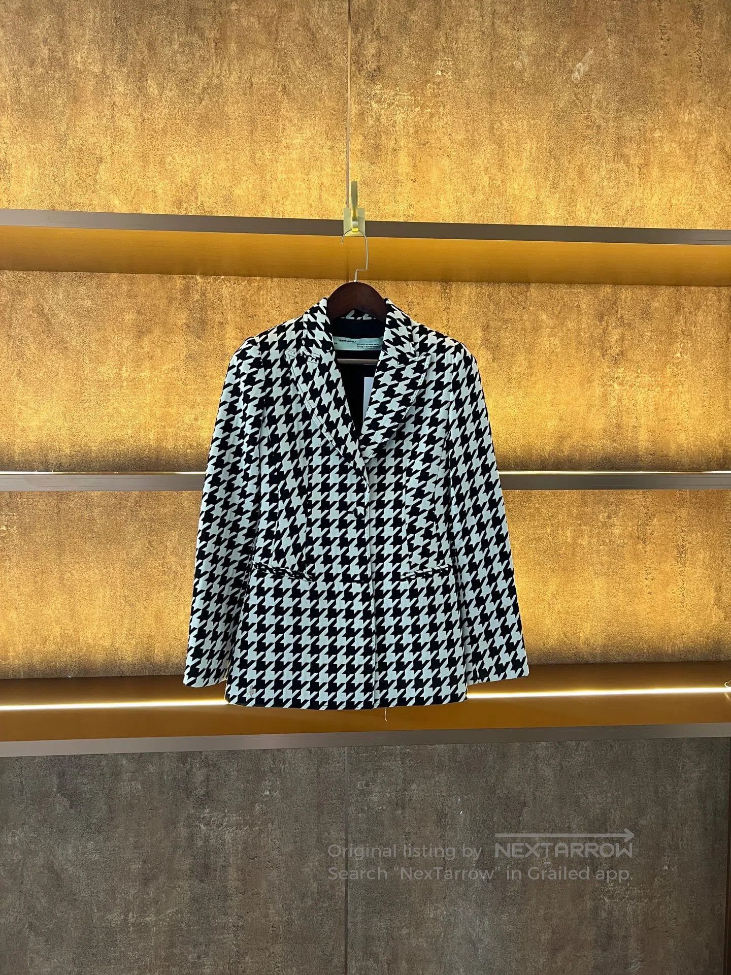 Off-White off-white Herringbone Suit| Size XS / US 0-2 / IT 36-38 - 1 Thumbnail