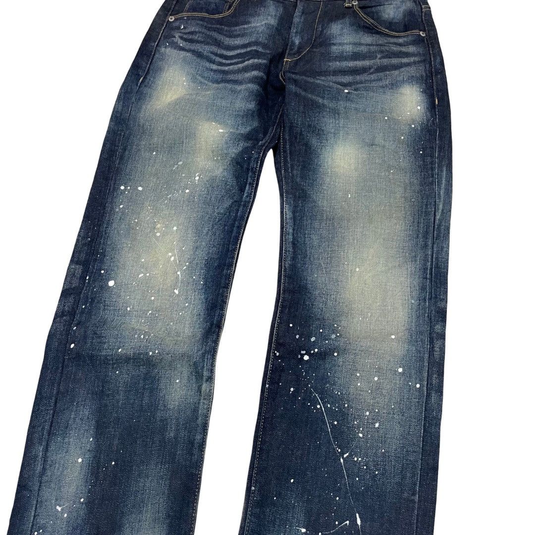 Japanese Brand × Kapital × semanticdesign Semantic design Perfect Distressed wash denim made in japan Size US 32 / EU 48 - 4 Thumbnail