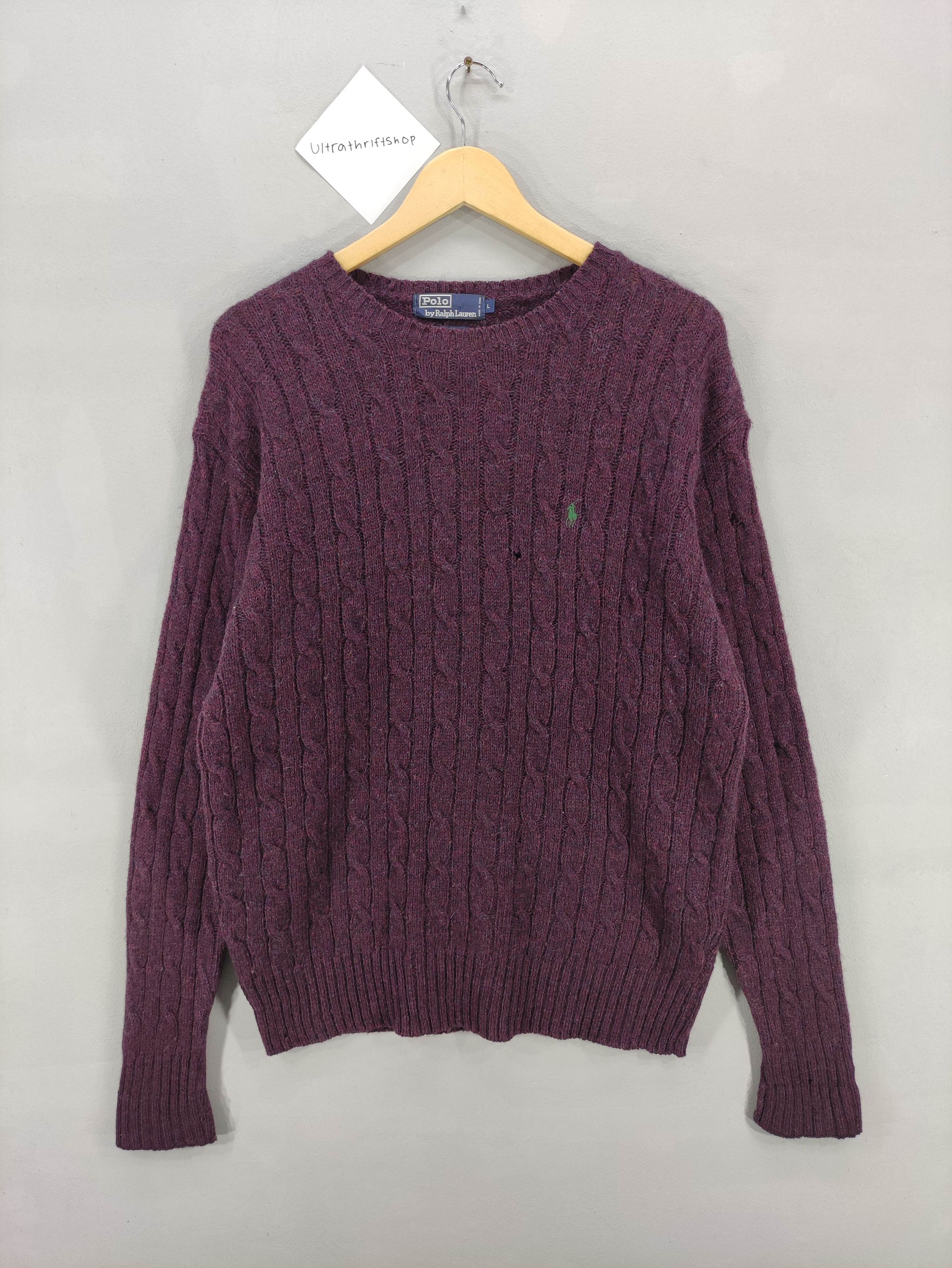Polo Ralph Lauren Vintage Polo Ralph Lauren Knit Sweater Jumper Size US M / EU 48-50 / 2 - 1 Thumbnail