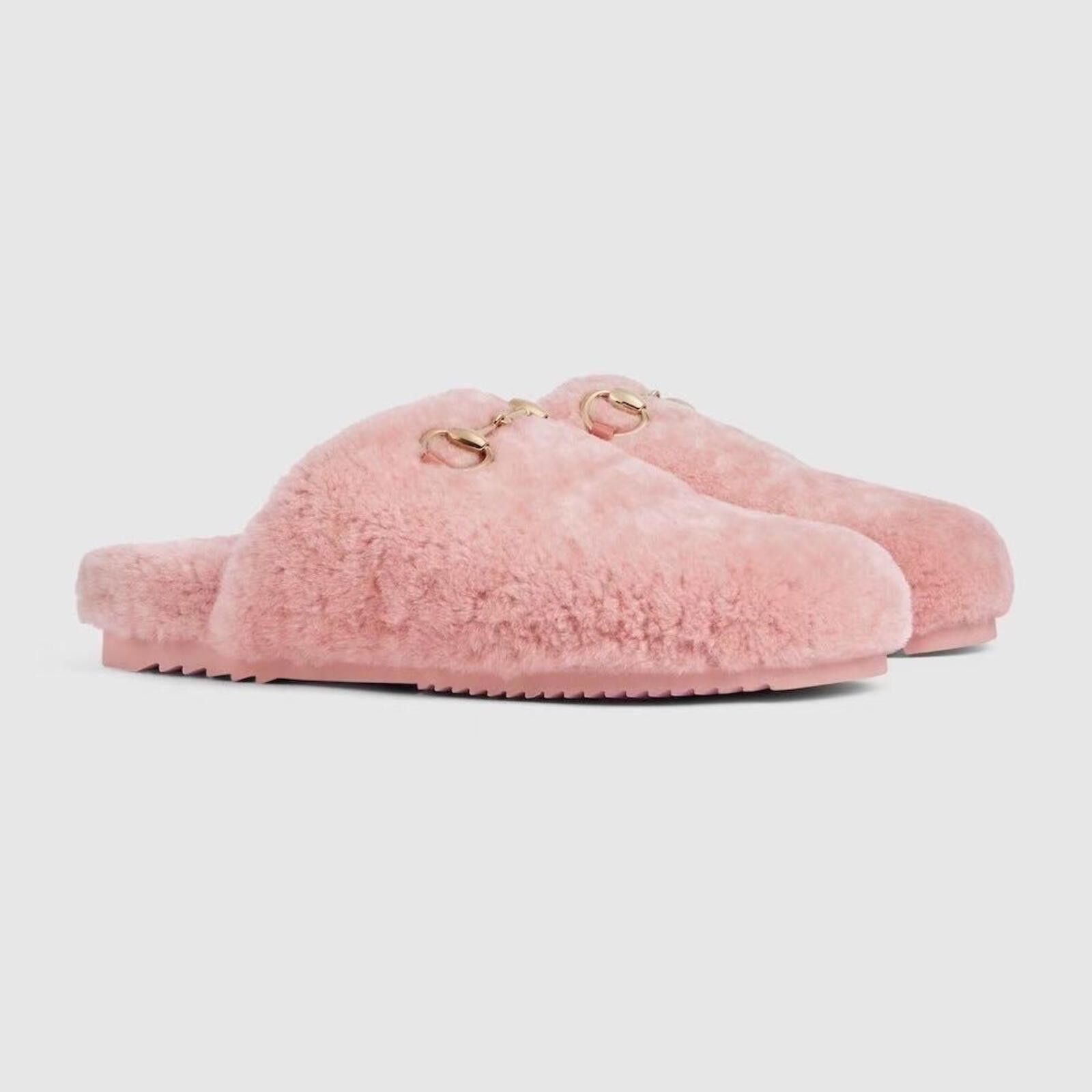 Gucci Gucci Horsebit Wool Mules Size ONE SIZE - 1 Thumbnail