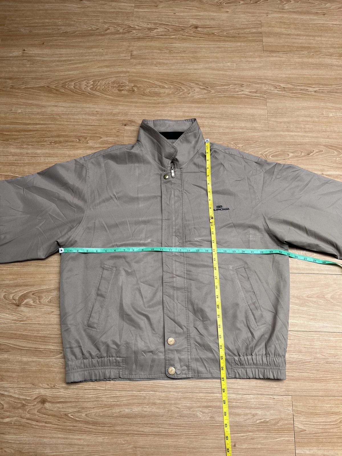 Balenciaga Balenciaga Paris Vintage Jacket Big Logo Hideen Hood Size US L / EU 52-54 / 3 - 11 Thumbnail
