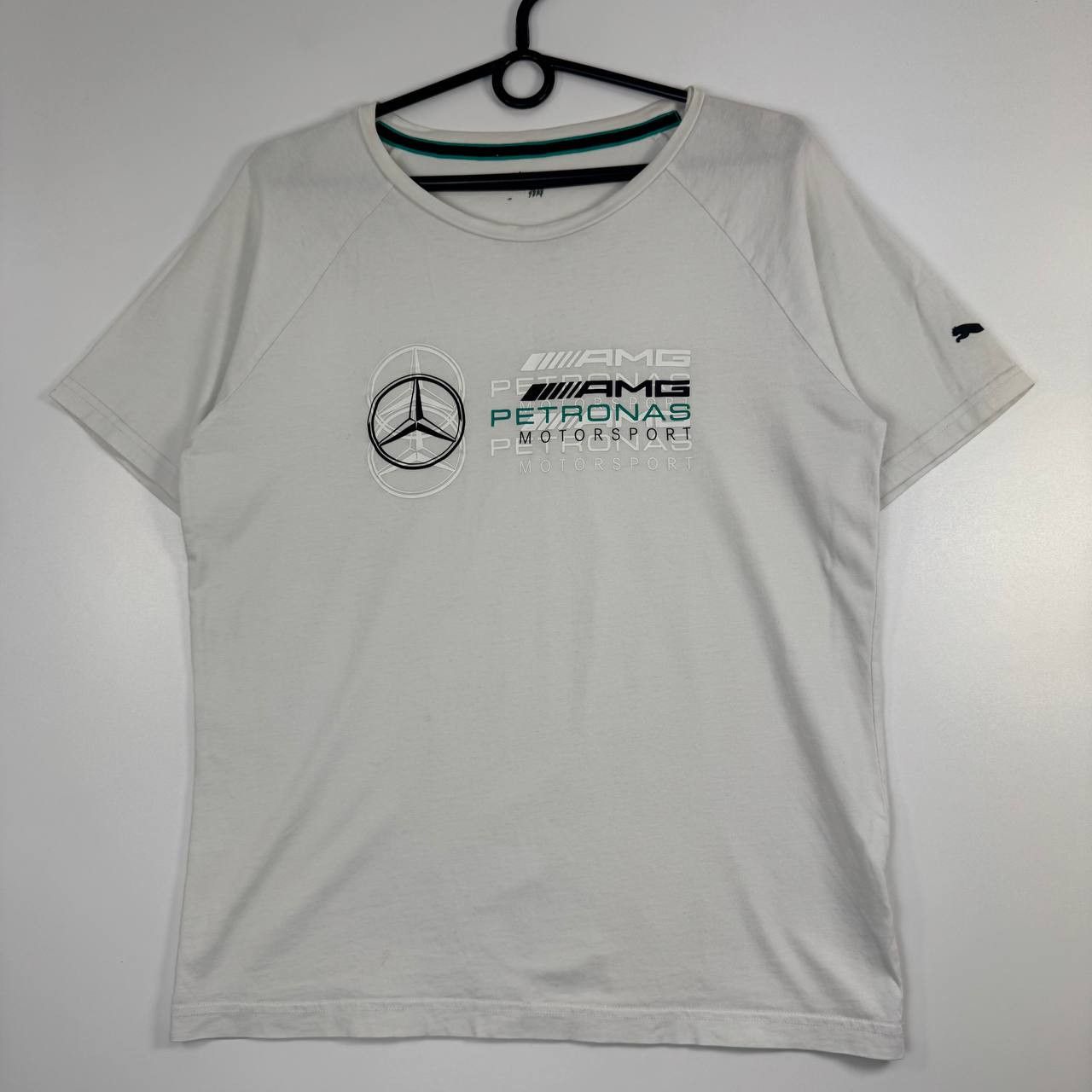 Puma Puma Mercedes AMG Petronas Motorsport T-Shirt Mens Size XS Size US XS / EU 42 / 0 - 1 Thumbnail