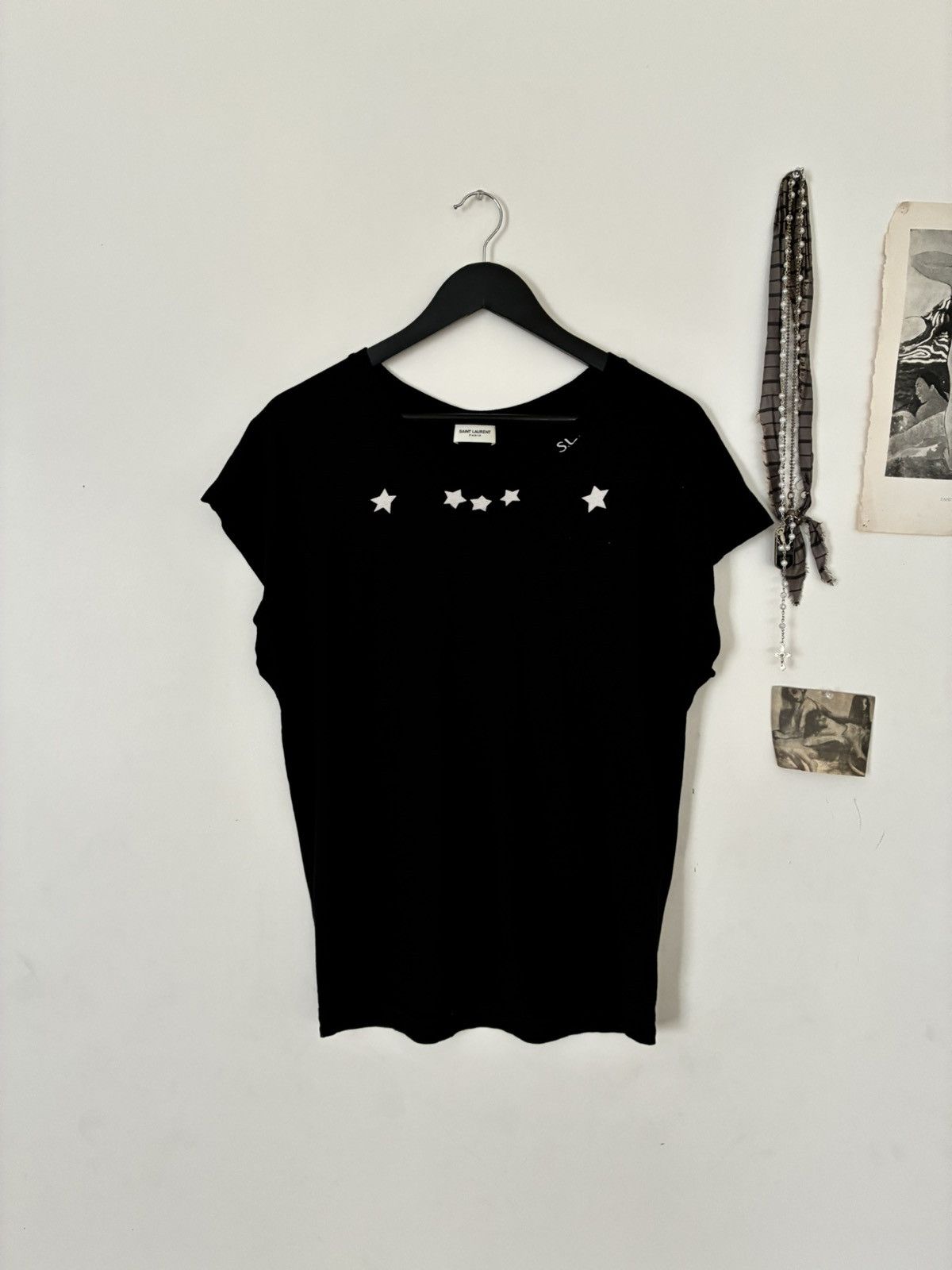 saint laurent paris SS15 スター tシャツ エディ