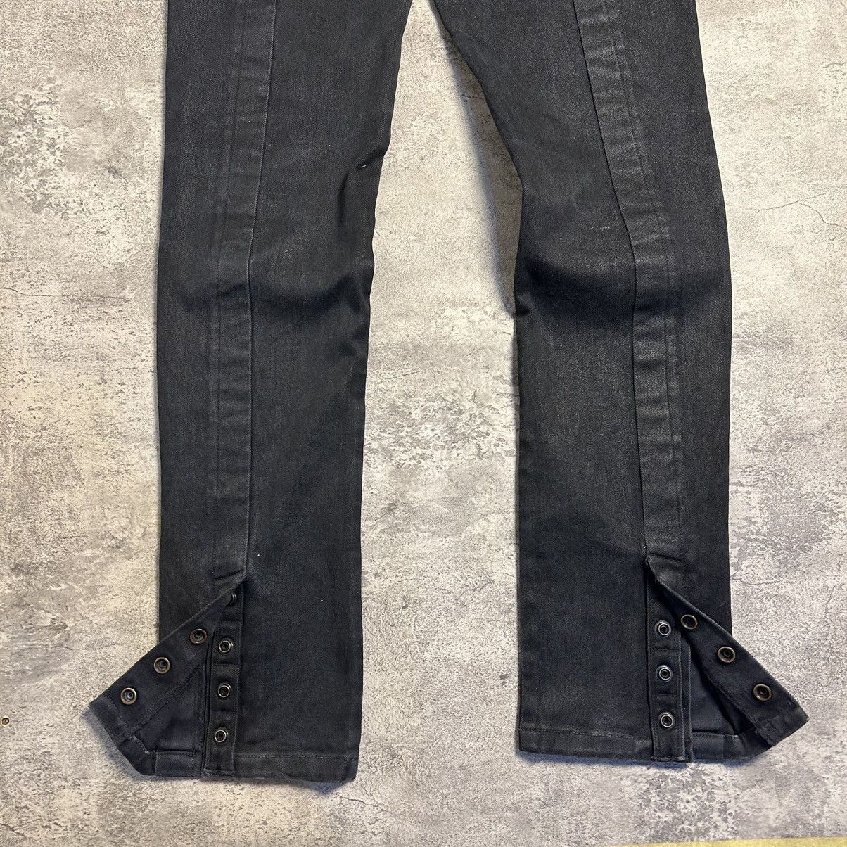 S/STERE Vintage Rare S/STERE Black coated Japan Pants Size US 31 - 18 Thumbnail