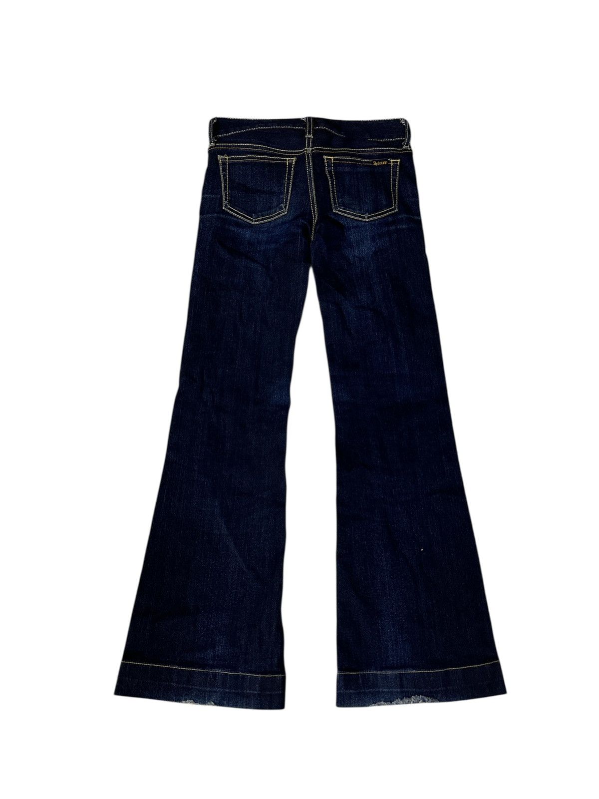 GOA 2000s Sly Jeans Y2K Flare Goa Lgb Red Pepper Style Size US 27 - 6 Thumbnail