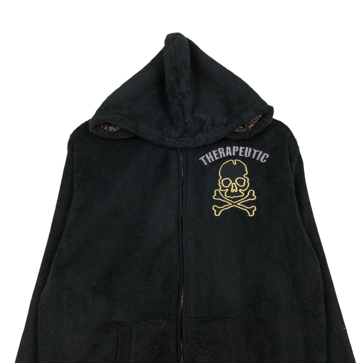 Japanese Brand Vintage Zipper Jacket Space Opera Skeleton Big Logo Backhit Size US L / EU 52-54 / 3 - 5 Thumbnail