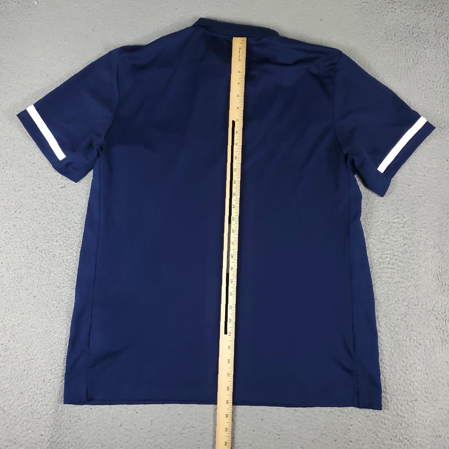 Adidas Adidas Polo Shirt Mens XL Blue American Championship Casual Short Sleeve Polo Shirt XL Blue Adidas Mens Size US XL / EU 56 / 4 - 4 Thumbnail