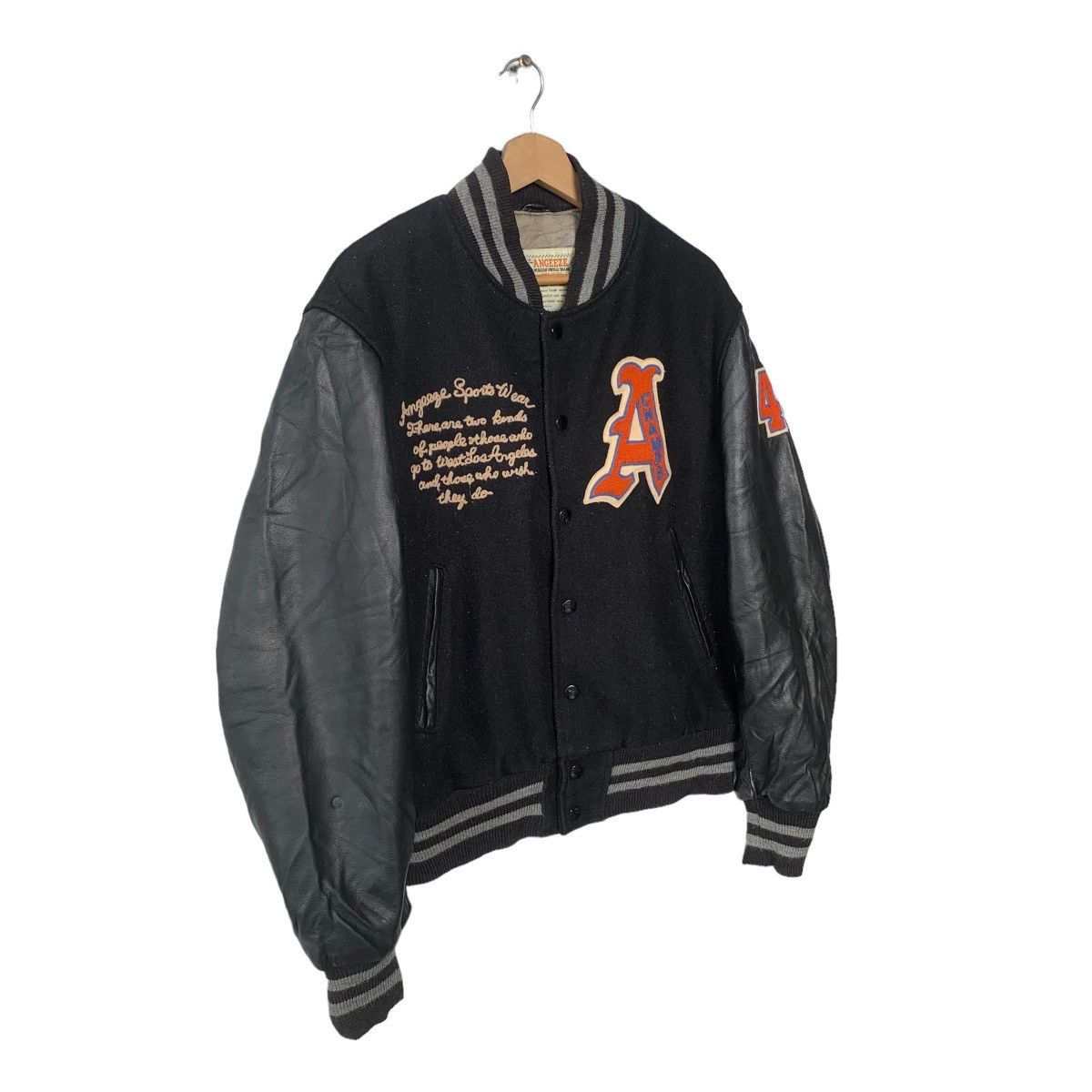 Golden Bear × Vintage Golden Bear X Anggeze Baseball Varsity Letterman Jacket Size US M / EU 48-50 / 2 - 2 Thumbnail