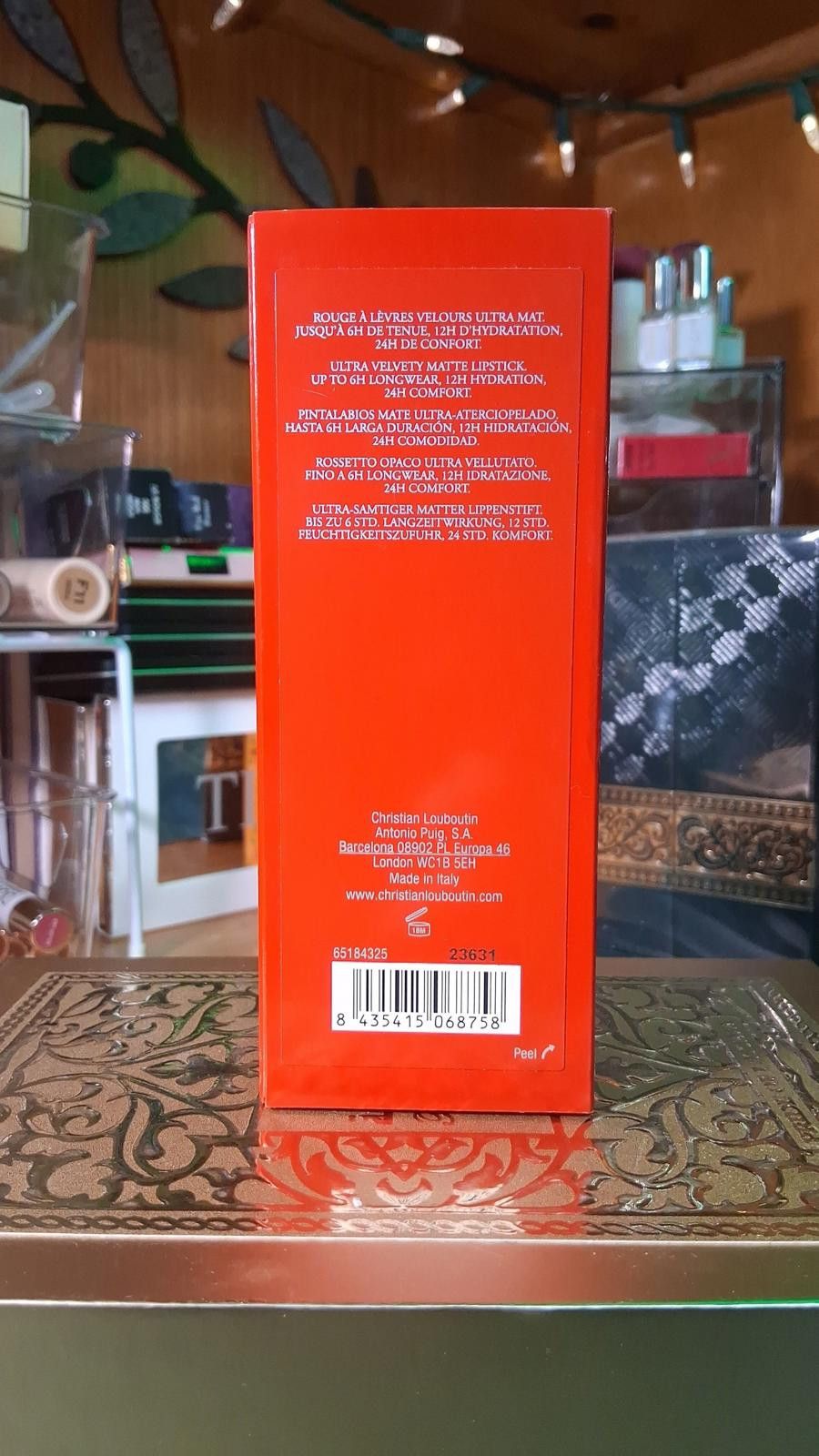 Christian Louboutin Christian Louboutin Rouge Velvet Matte Lipstick 001M Size ONE SIZE - 4 Thumbnail