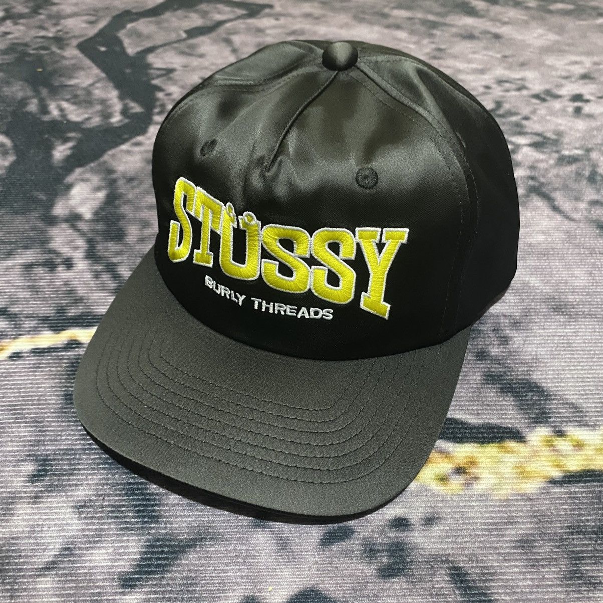 Other Stussy Burly Threads Cap Hat Black Size ONE SIZE - 9 Thumbnail