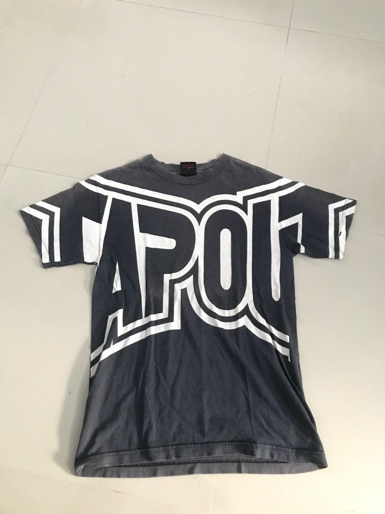 Tapout × Vintage Vintage Tap out Black T Shirt BIG logo Size Size US S / EU 44-46 / 1 - 8 Thumbnail