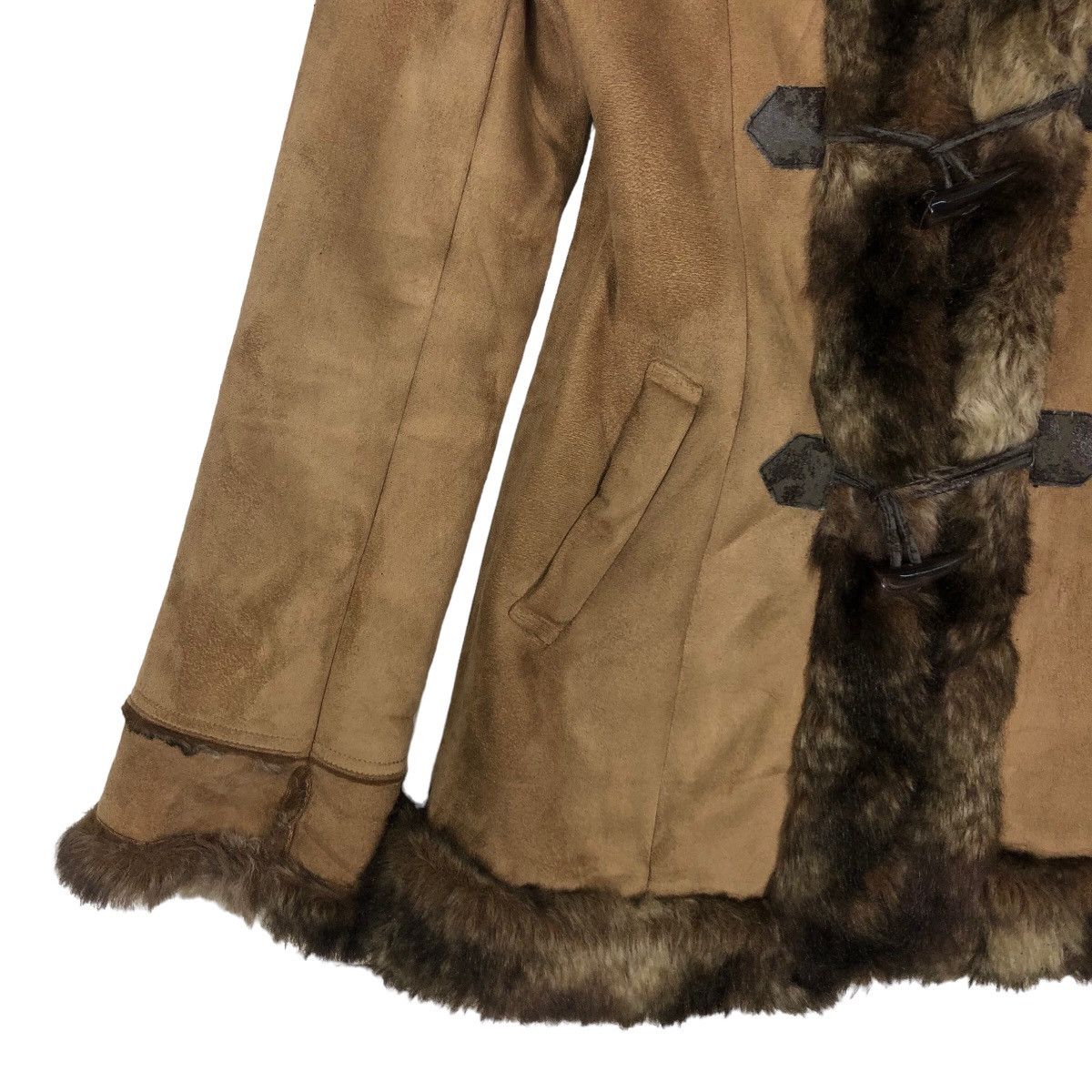 Japanese Brand 🔥Winter Jacket Cecil McBee Mink Fur Lining Size M / US 6-8 / IT 42-44 - 3 Thumbnail