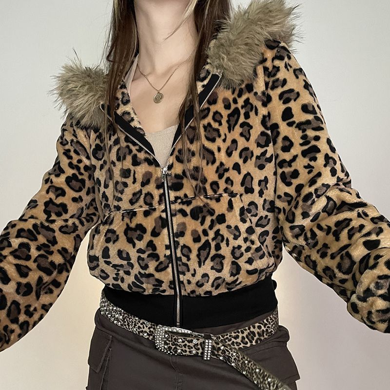 Japanese Brand × Vintage Fashionable Women Fur Collar Hooded Jacket Size S / US 4 / IT 40 - 5 Thumbnail