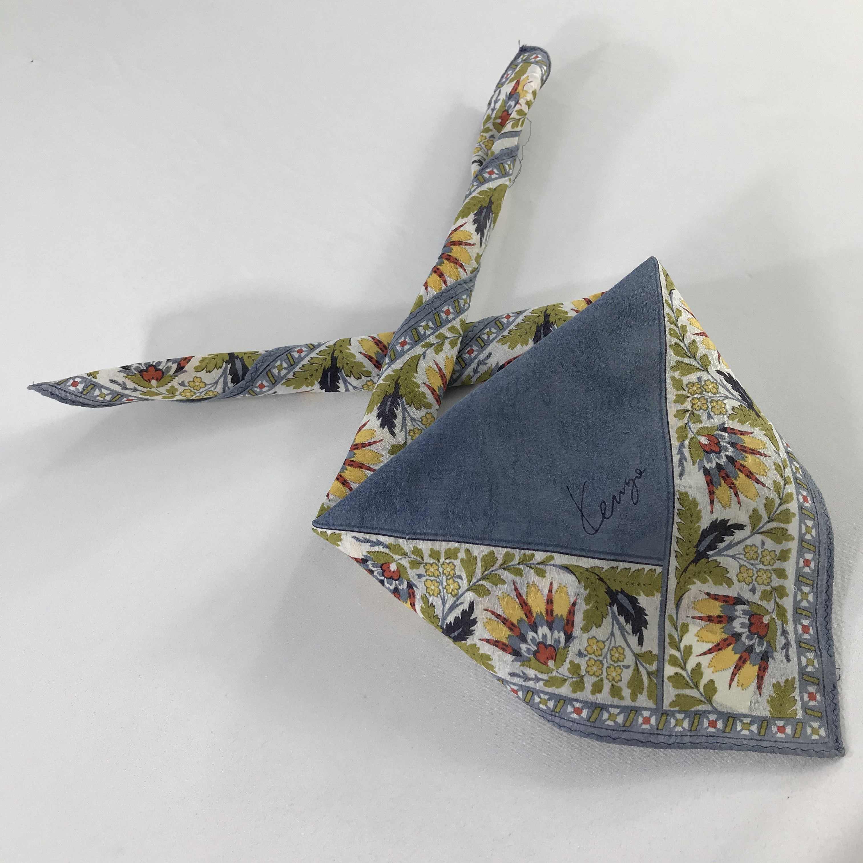 Kenzo × Vintage Kenzo Bandana / Handkerchief / Neckerchief - S933 Size ONE SIZE - 4 Thumbnail