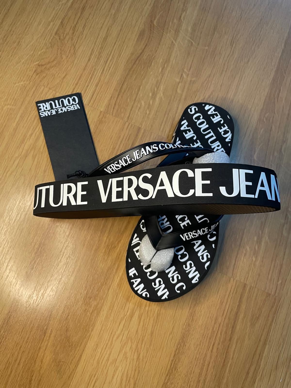 Versace Jeans Couture Versace Sliders Woman’s New Authentic Size US 6 / IT 36 - 4 Thumbnail