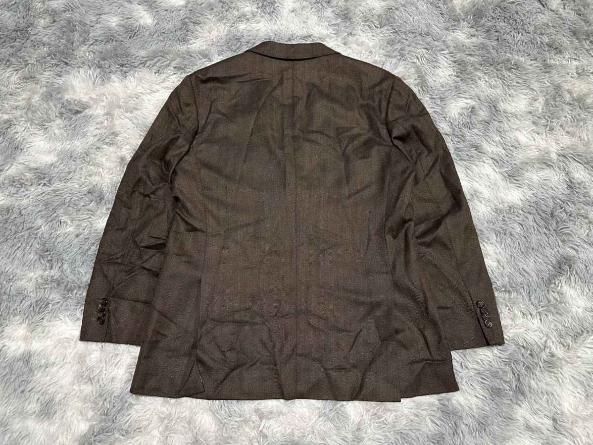 Ermenegildo Zegna 🔥Vintage Ermenegildo Zegna Wool Blazer Jacket Herringbone Size US L / EU 52-54 / 3 - 9 Thumbnail