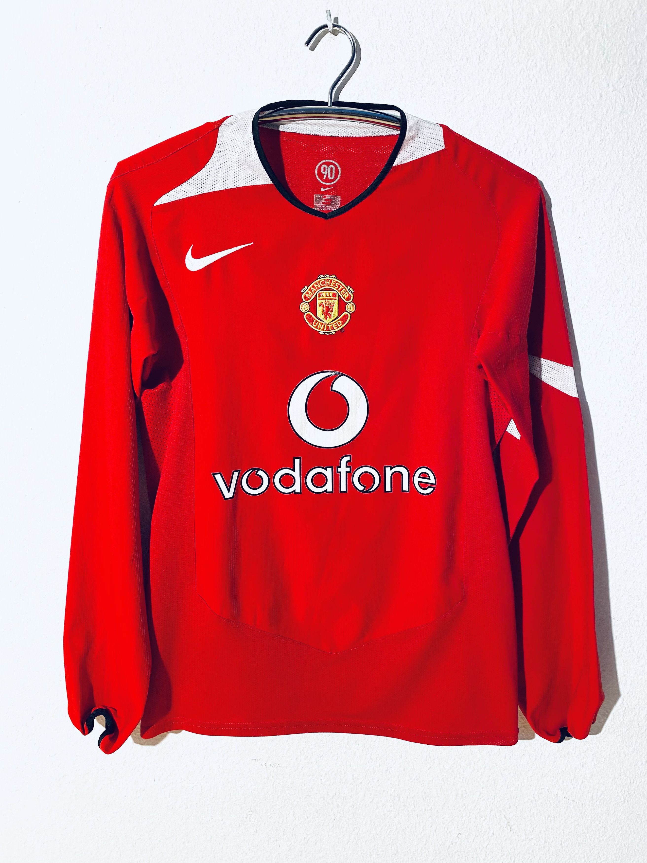 Nike Manchester United *Ronaldo* Home Shirt 2004 - 2006 LS Size US S / EU 44-46 / 1 - 2 Thumbnail