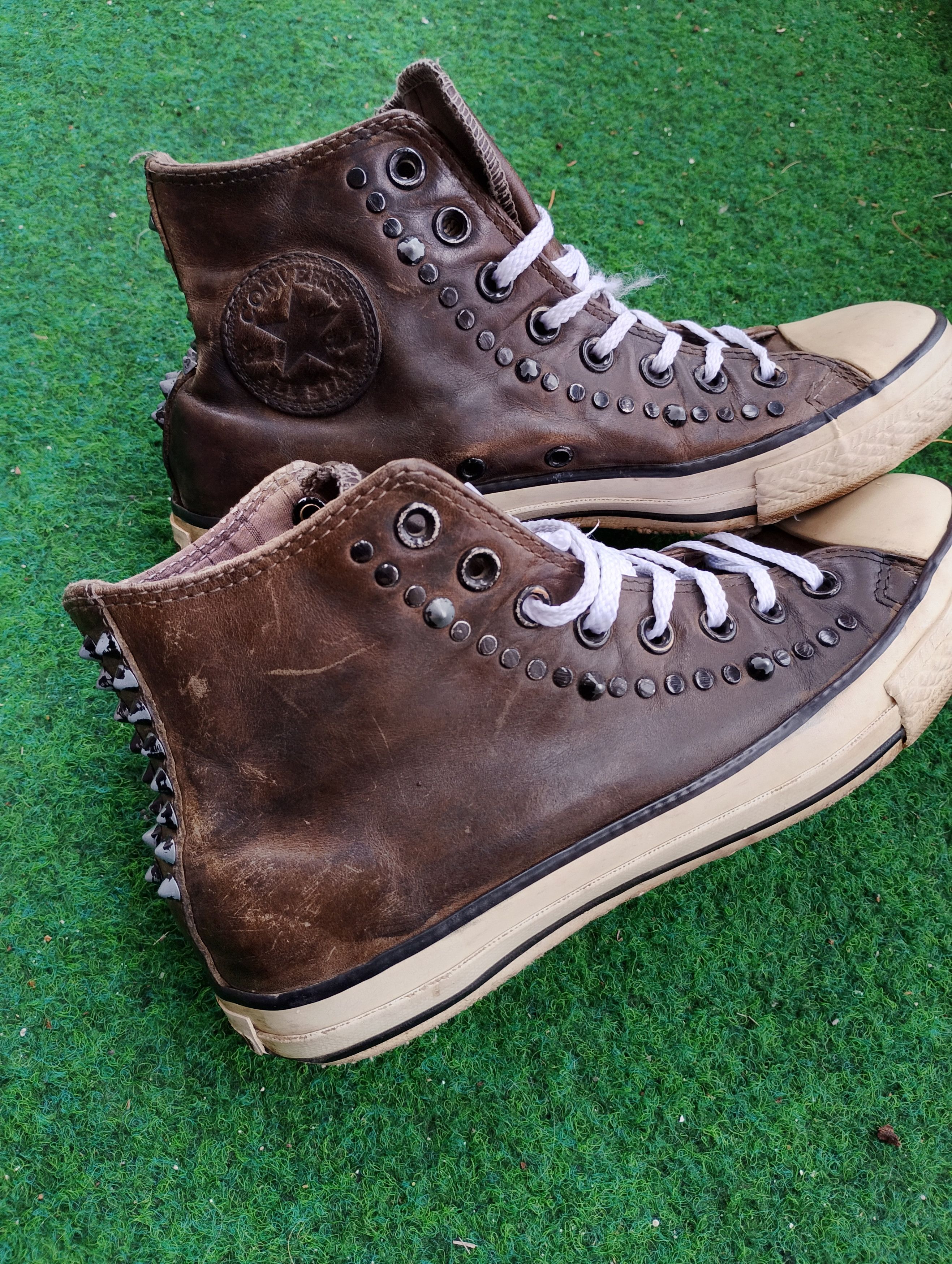 John Varvatos Converse x John Varvatos All Star Studded Hi trainers 6.5 Size US 6.5 / EU 39-40 - 2 Thumbnail