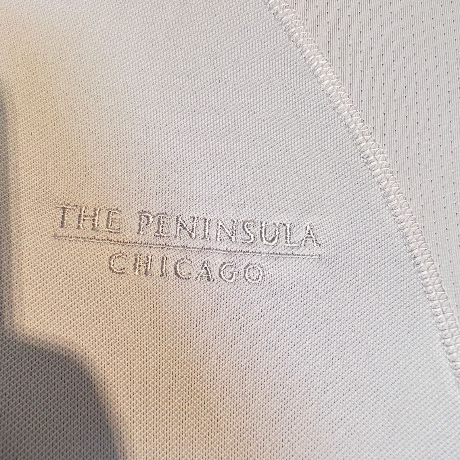 PING Ping Golf Polo Shirt Mens XL Lt Grey Peninsula Hotel Chicago Size US XL / EU 56 / 4 - 2 Thumbnail