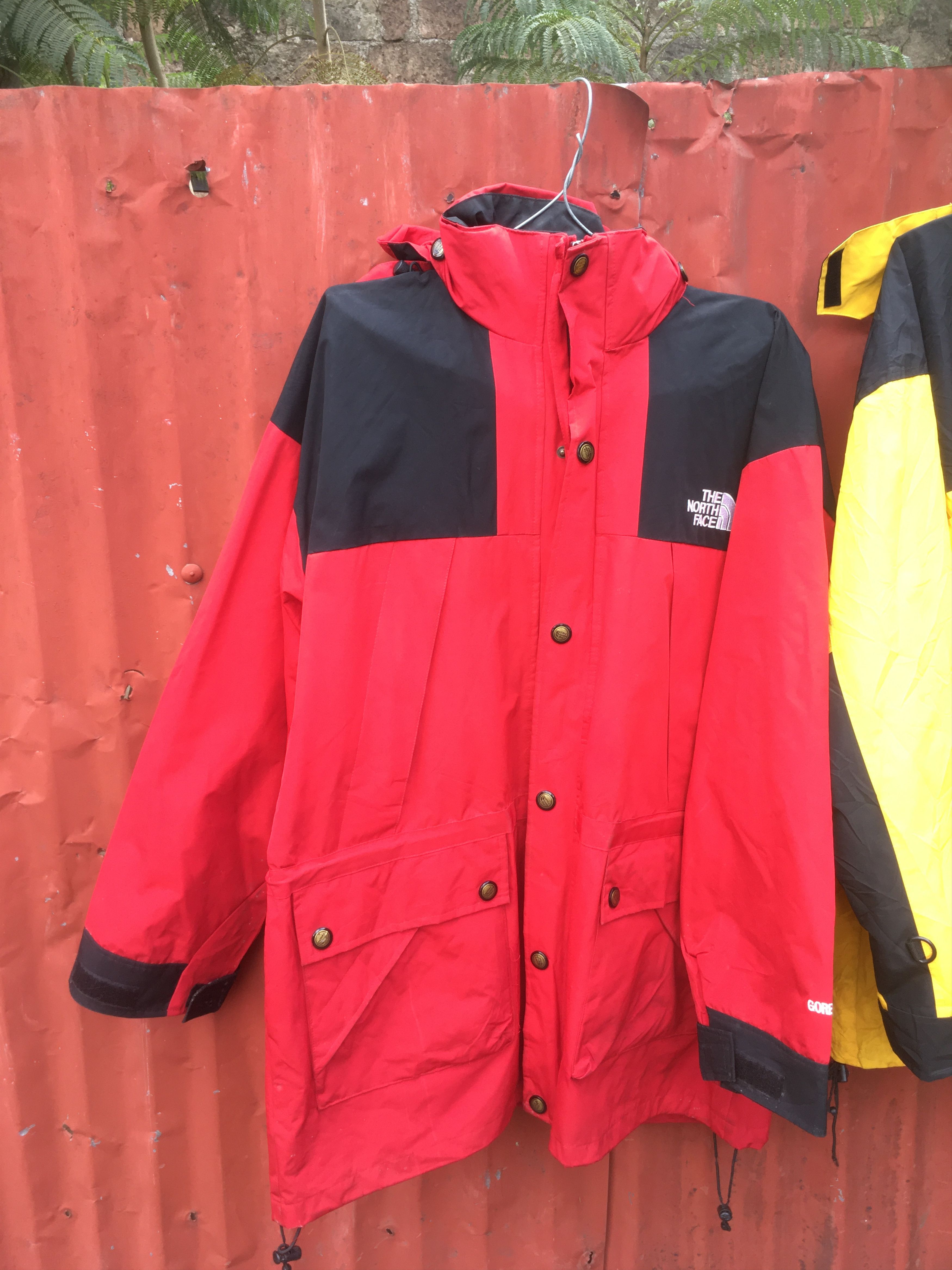 The North Face 🔥🔥2 Northface X Gore-Tex Red / Black yellow Jackets Size US XL / EU 56 / 4 - 4 Thumbnail