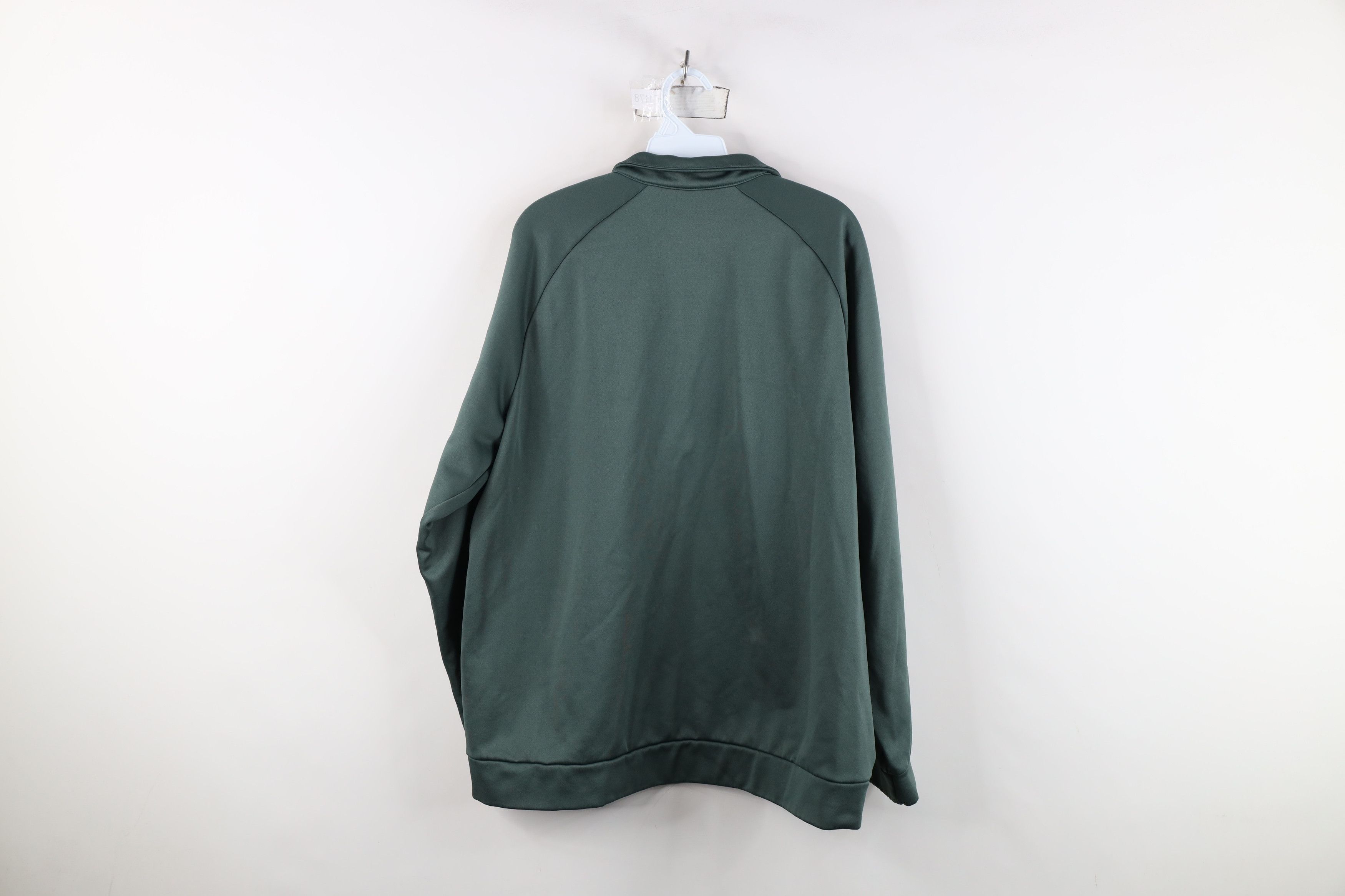 Nike Nike Scott Big Swoosh Half Zip Pullover Sweatshirt Green Size US XL / EU 56 / 4 - 12 Thumbnail
