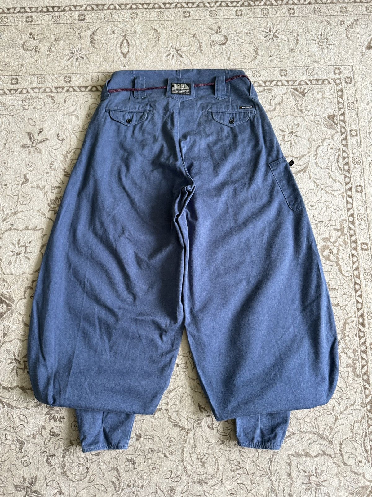 Japanese Brand Vintage Tobishozoku by Toraichi Baggy Japanese Work Pants Size US 32 / EU 48 - 5 Thumbnail