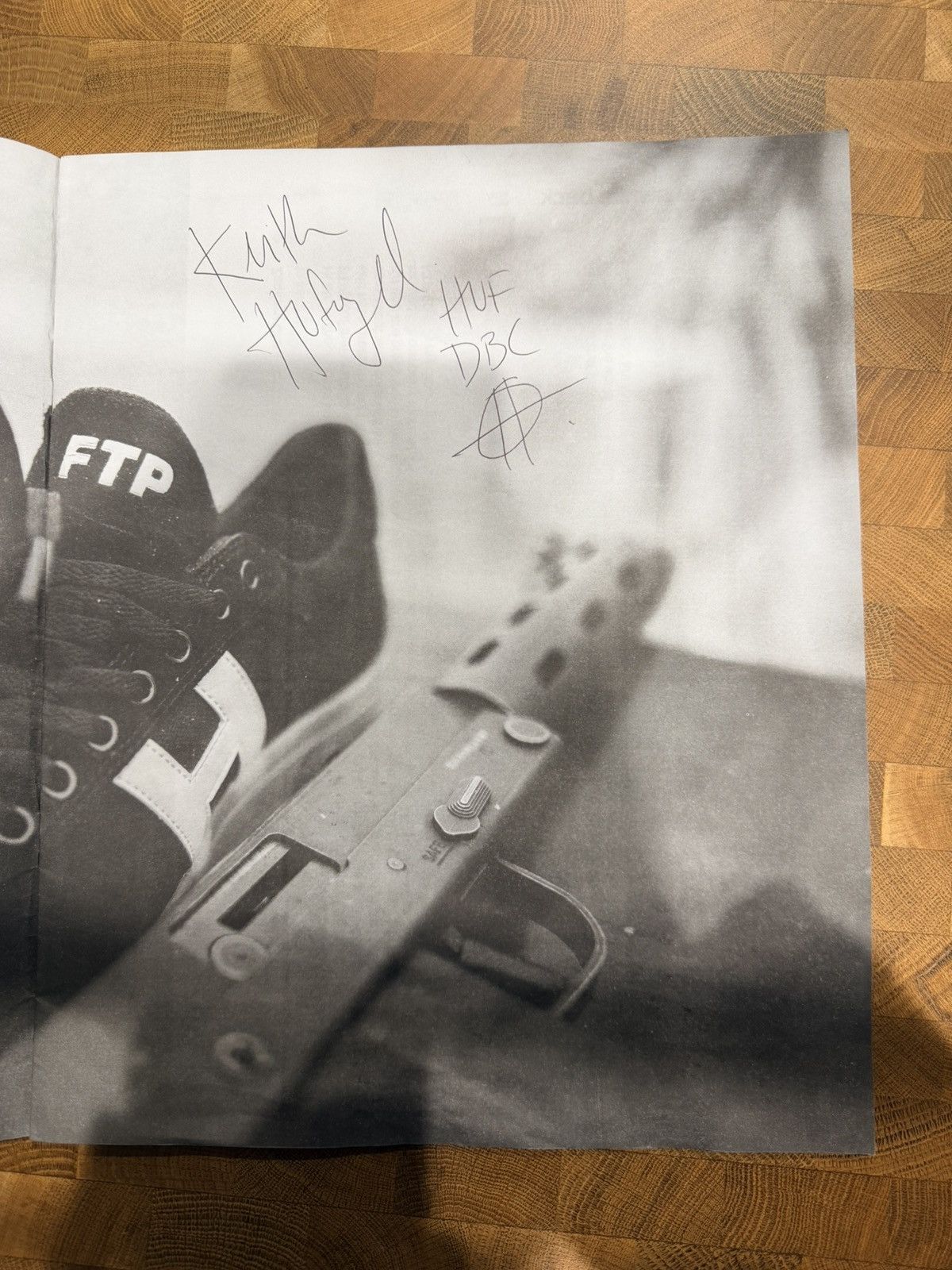 Fuck The Population SIGNED FTP x HUF Magazine Zine 2016 Size ONE SIZE - 3 Thumbnail